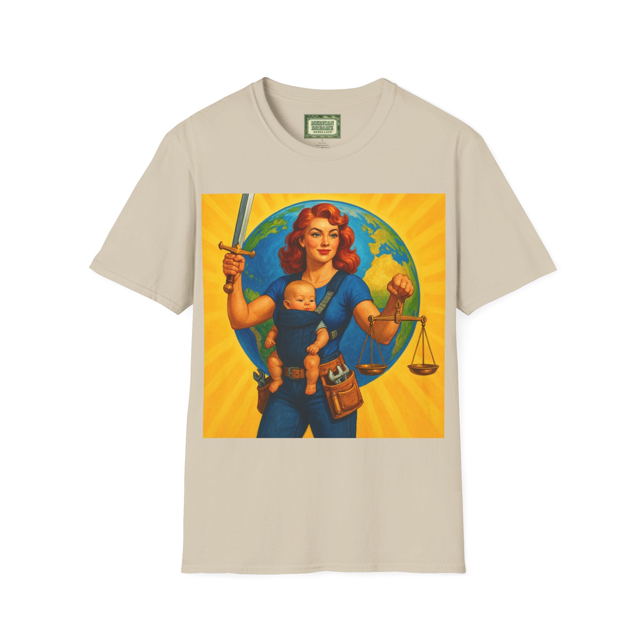 Super Momz T‑Shirt – Motherhood Super Hero Graphic Tee -2