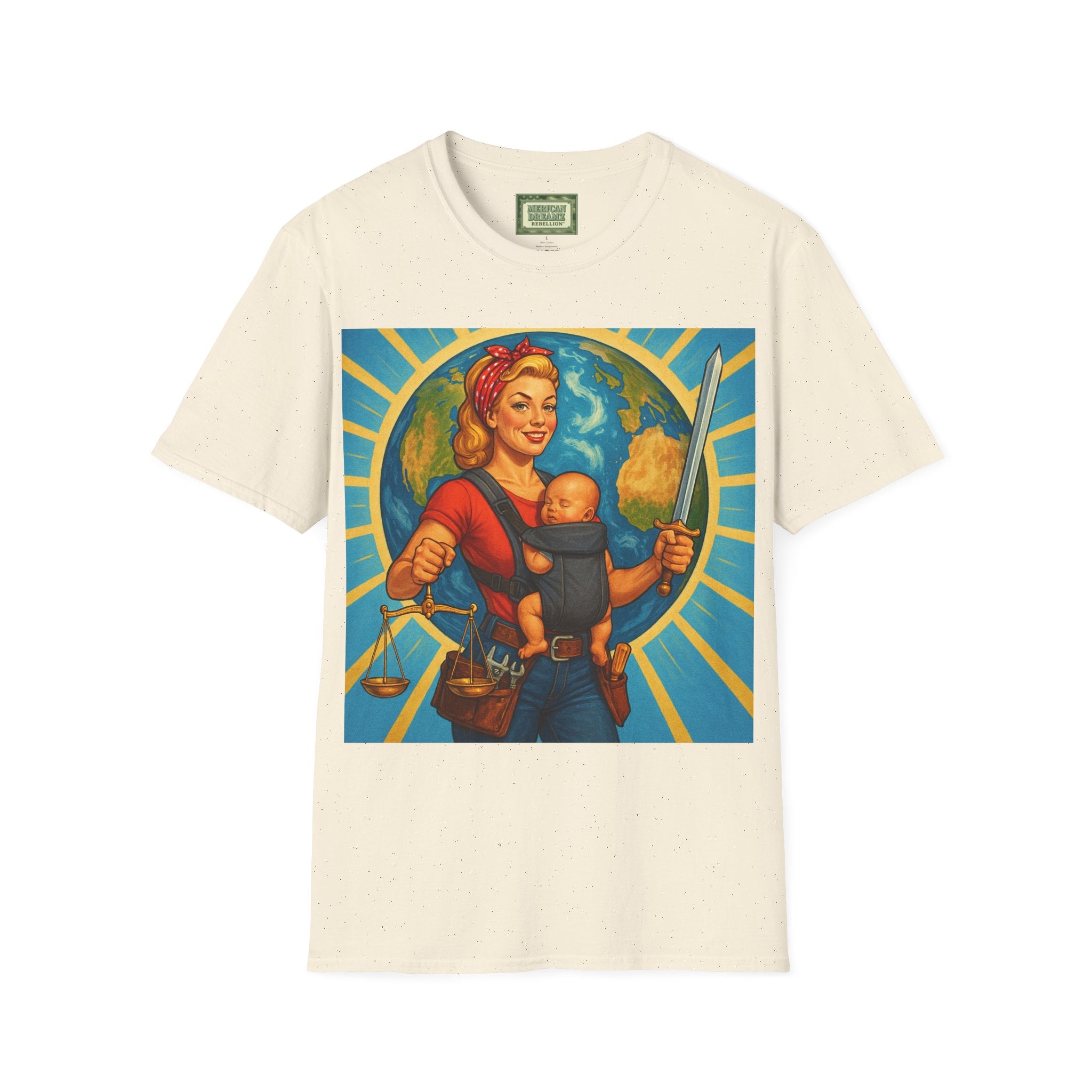 Super Momz T‑Shirt – Motherhood Super Hero Graphic Tee -7