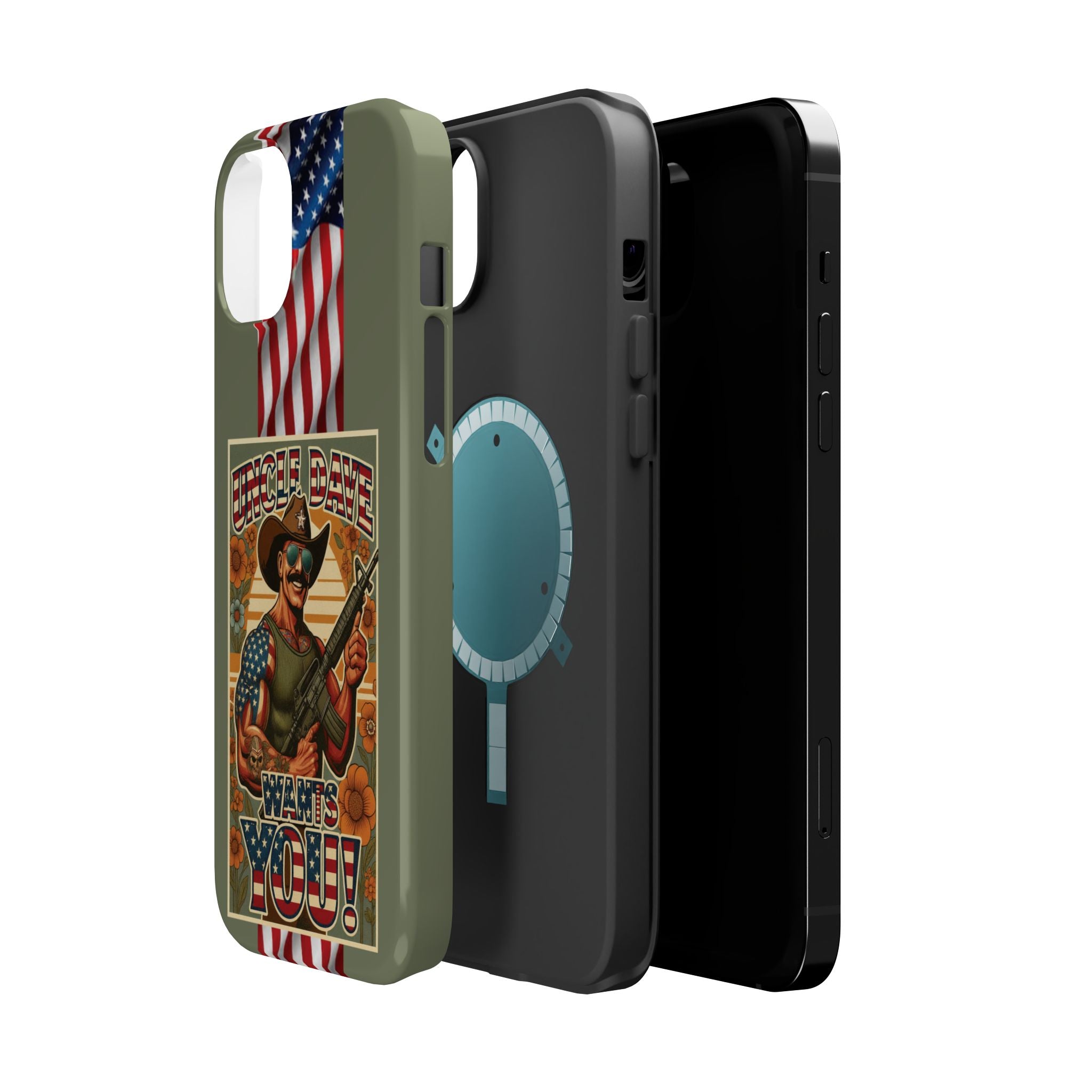 Uncle Dave Wants You! - Magnetic Impact‑Resistant Phone Case  iPhone 13-17 / Samsung S26  MagSafe Compatible