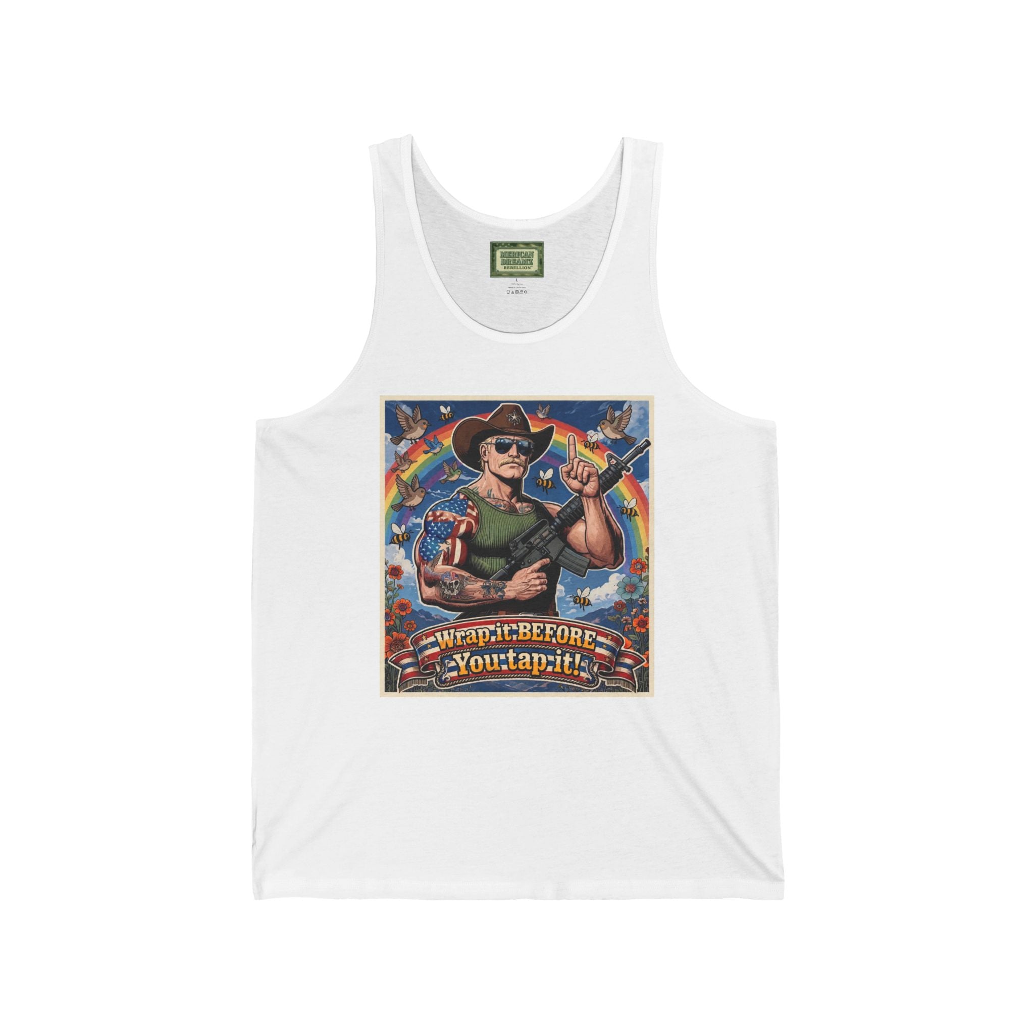 MERICAN UNCLE - Graphic Tank Top - Dating Advice - 3