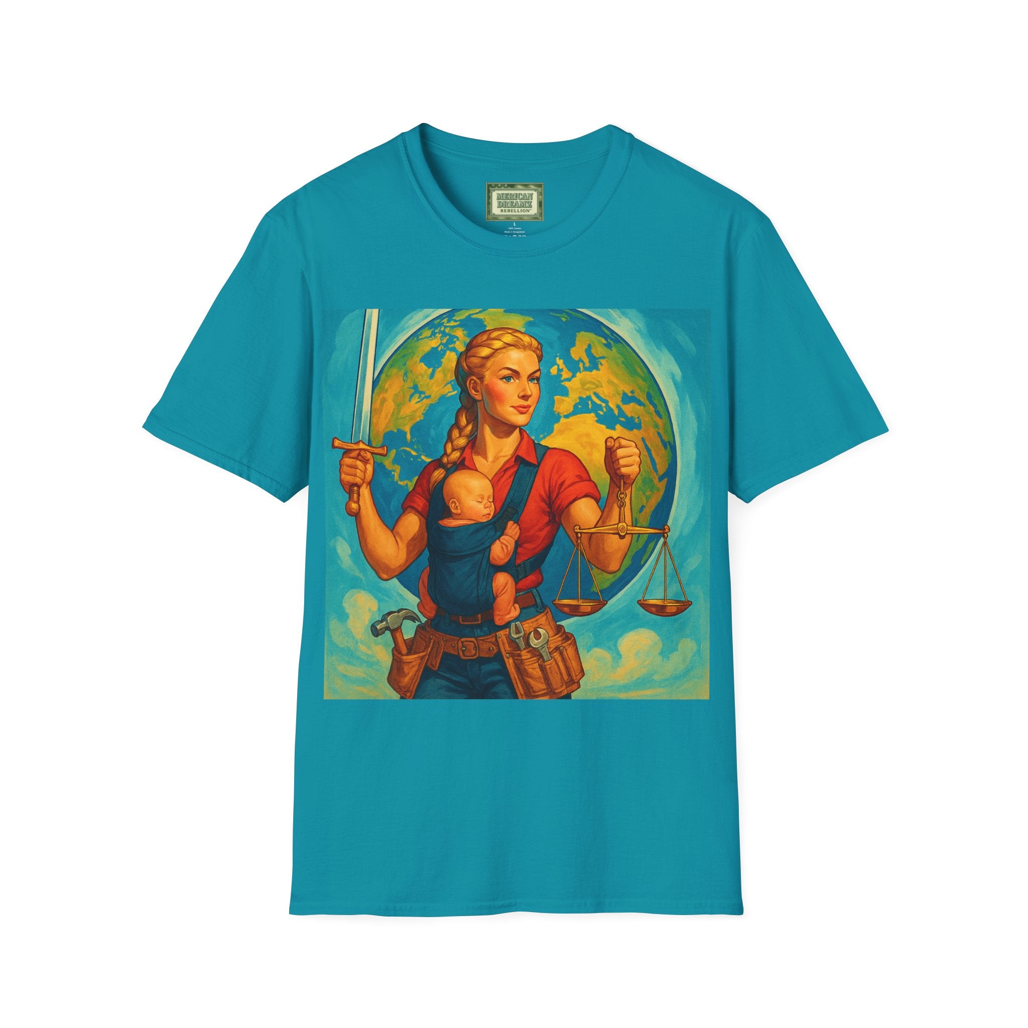 Super Momz T‑Shirt – Motherhood Super Hero Graphic Tee -9