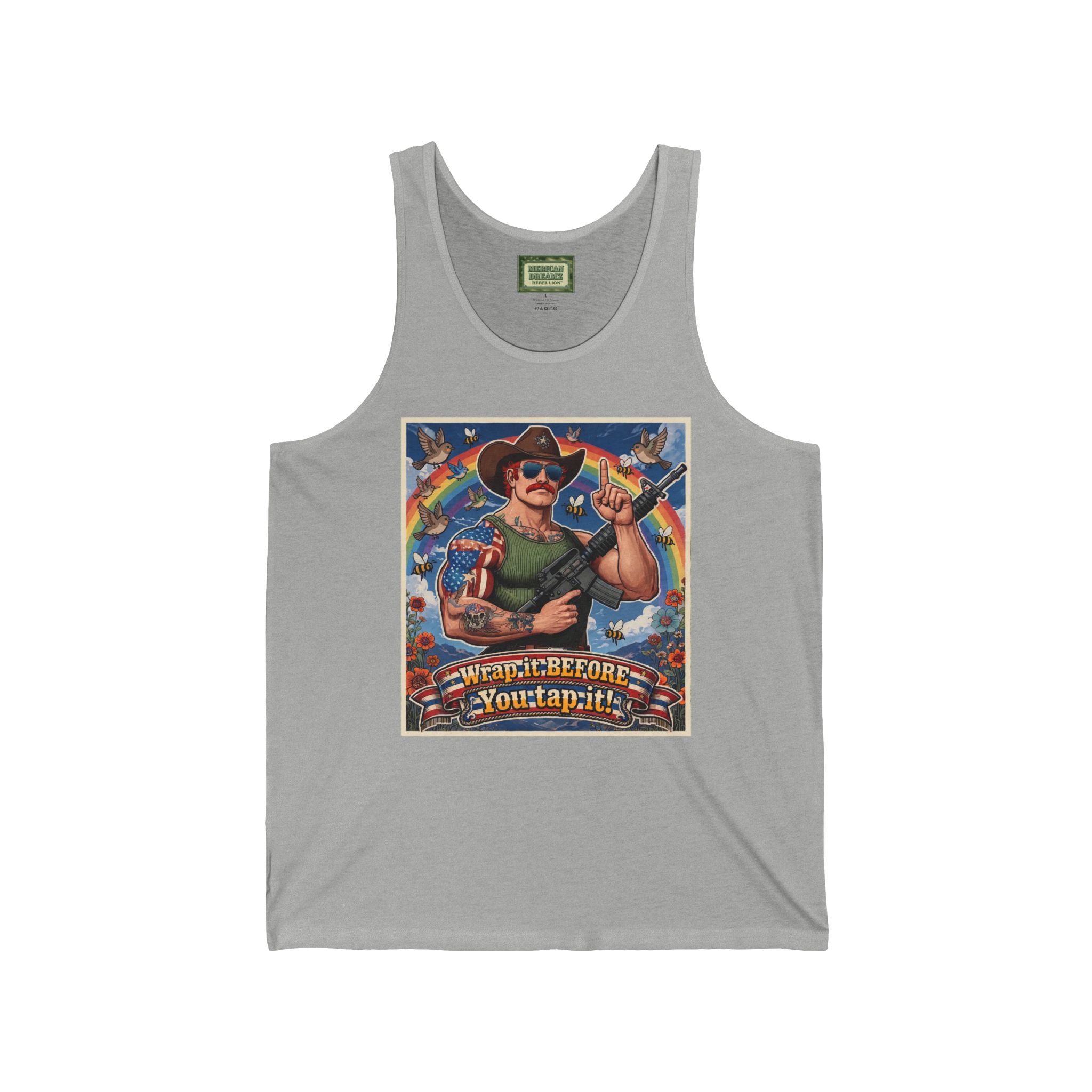 MERICAN UNCLE - Graphic Tank Top - Dating Advice - 4