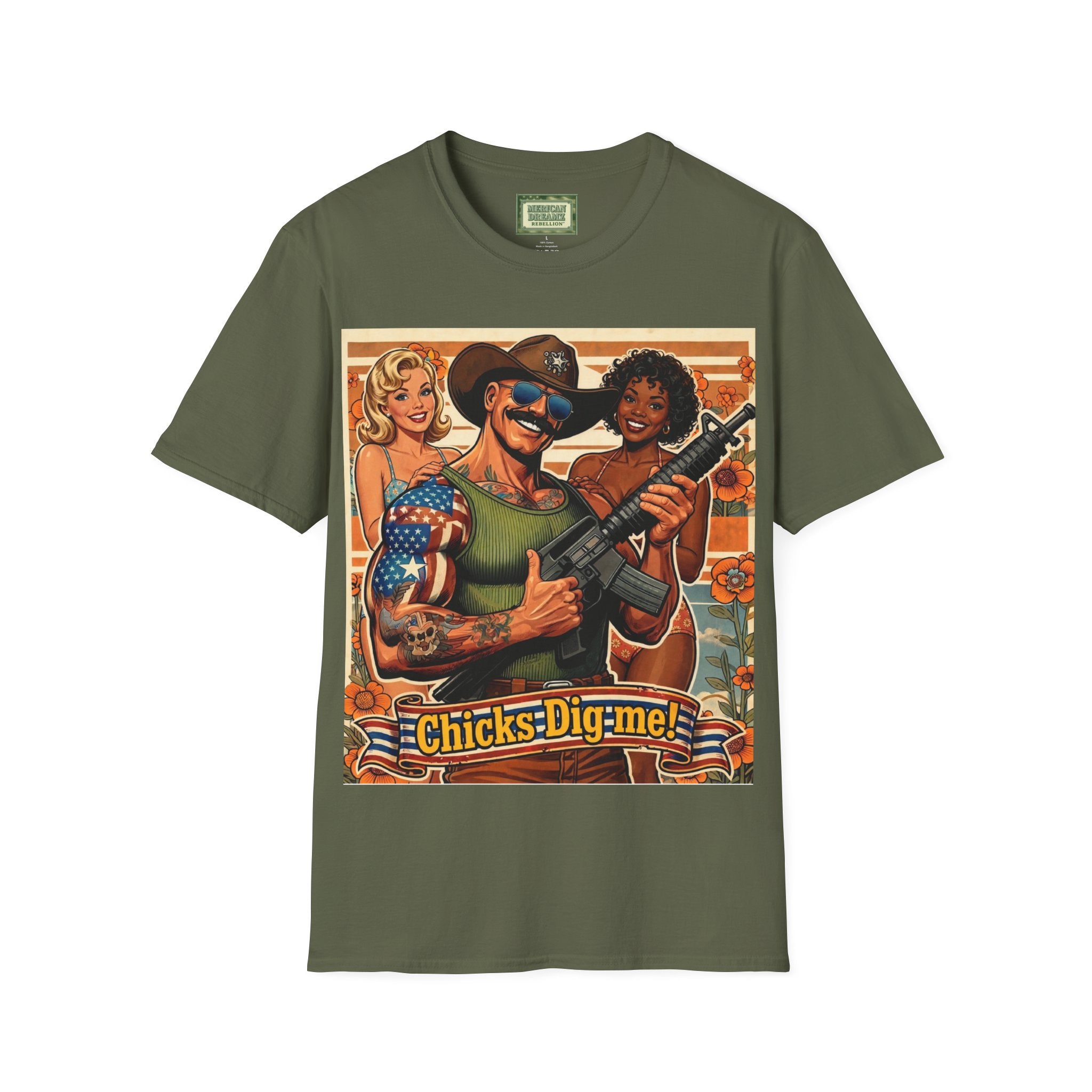 MERICAN UNCLE - Graphic T-Shirt - Lady's Man - 1