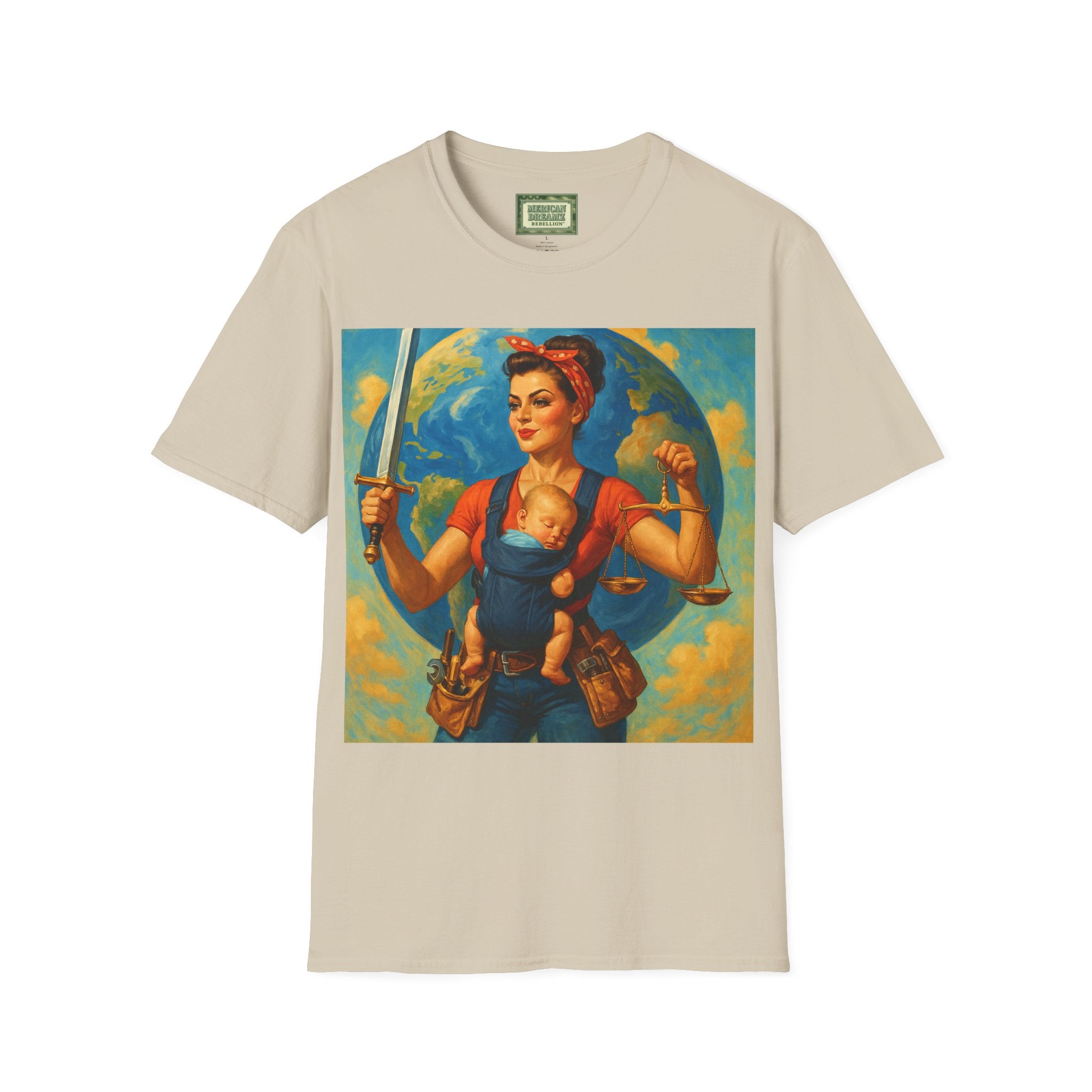 Super Momz T‑Shirt – Motherhood Super Hero Graphic Tee -3