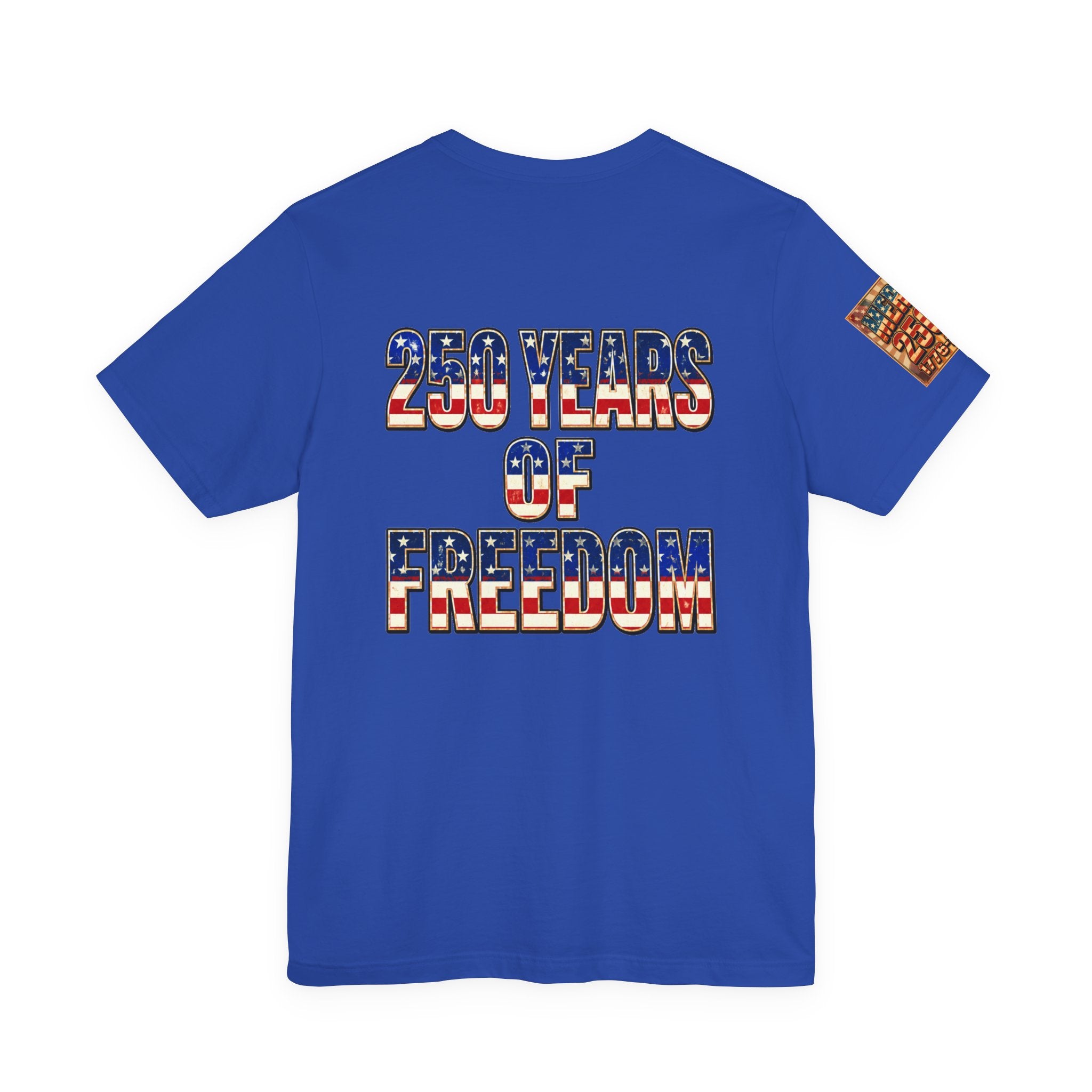 MERICAN DREAMZ REBELLION – MERICA 250!!!  Short Sleeve T‑Shirt – 250 Years of Freedom 1776-2026 Graphic Tee-#3