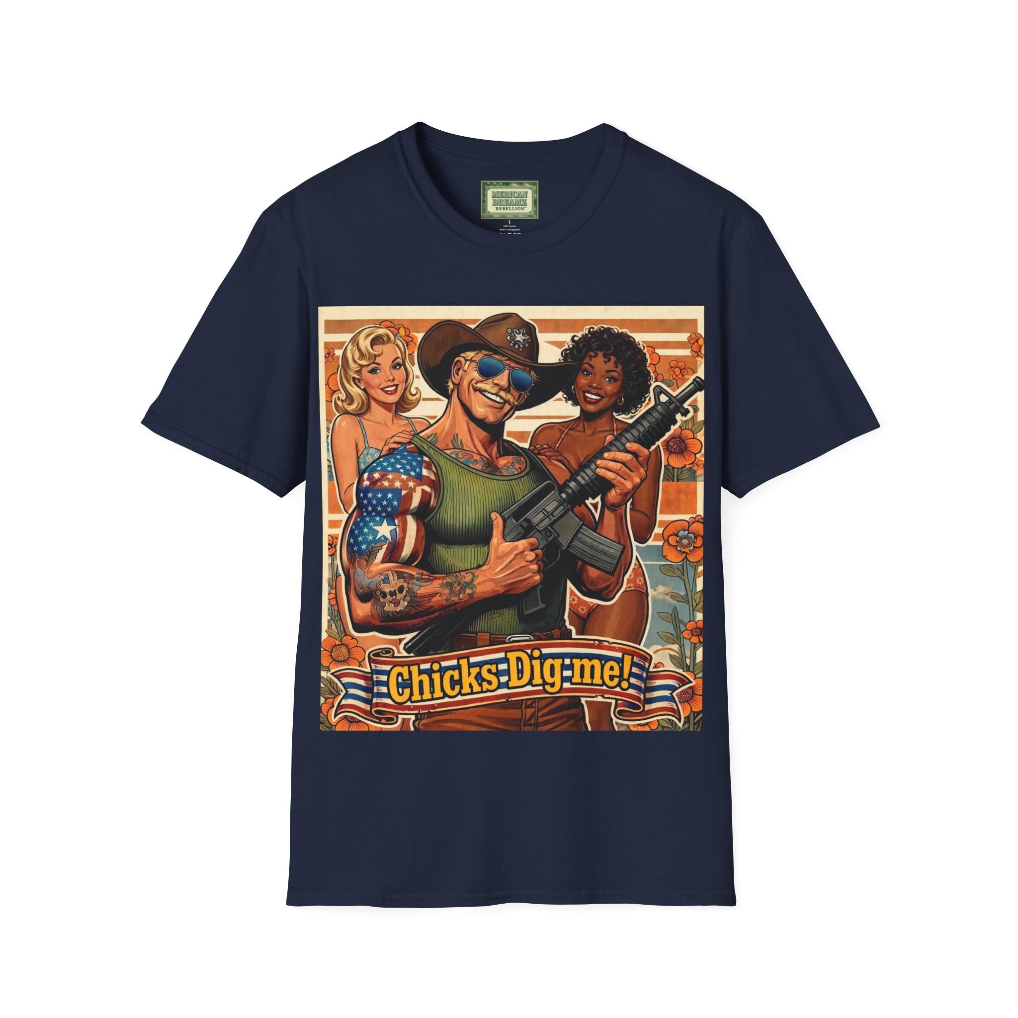 MERICAN UNCLE - Graphic T-Shirt - Ladies' Man - 3