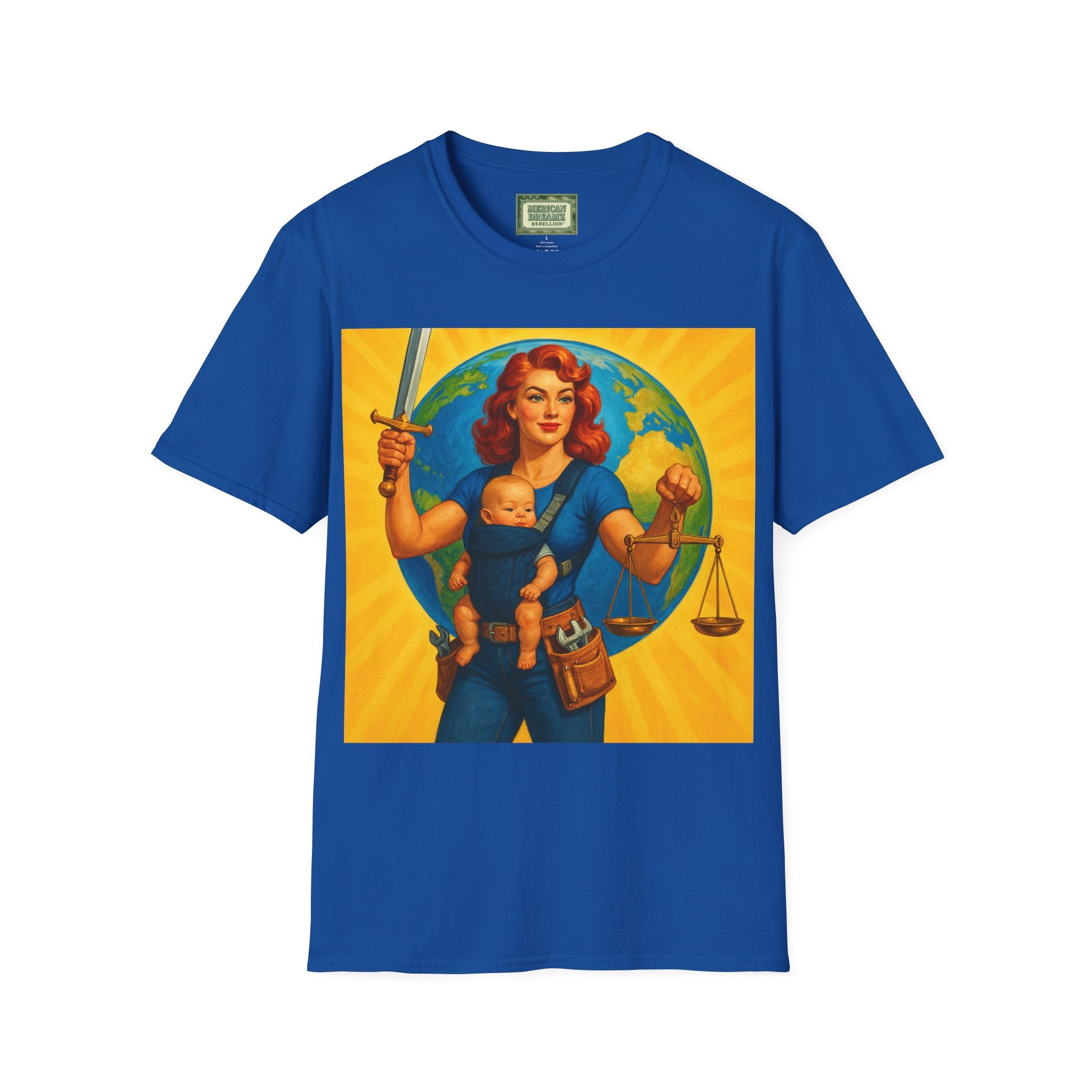 Super Momz T‑Shirt – Motherhood Super Hero Graphic Tee -2