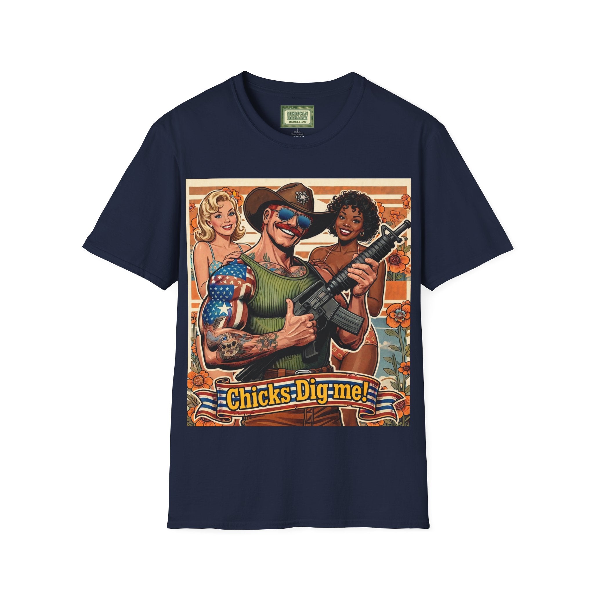 MERICAN UNCLE - Graphic T-Shirt - Ladies' Man - 4