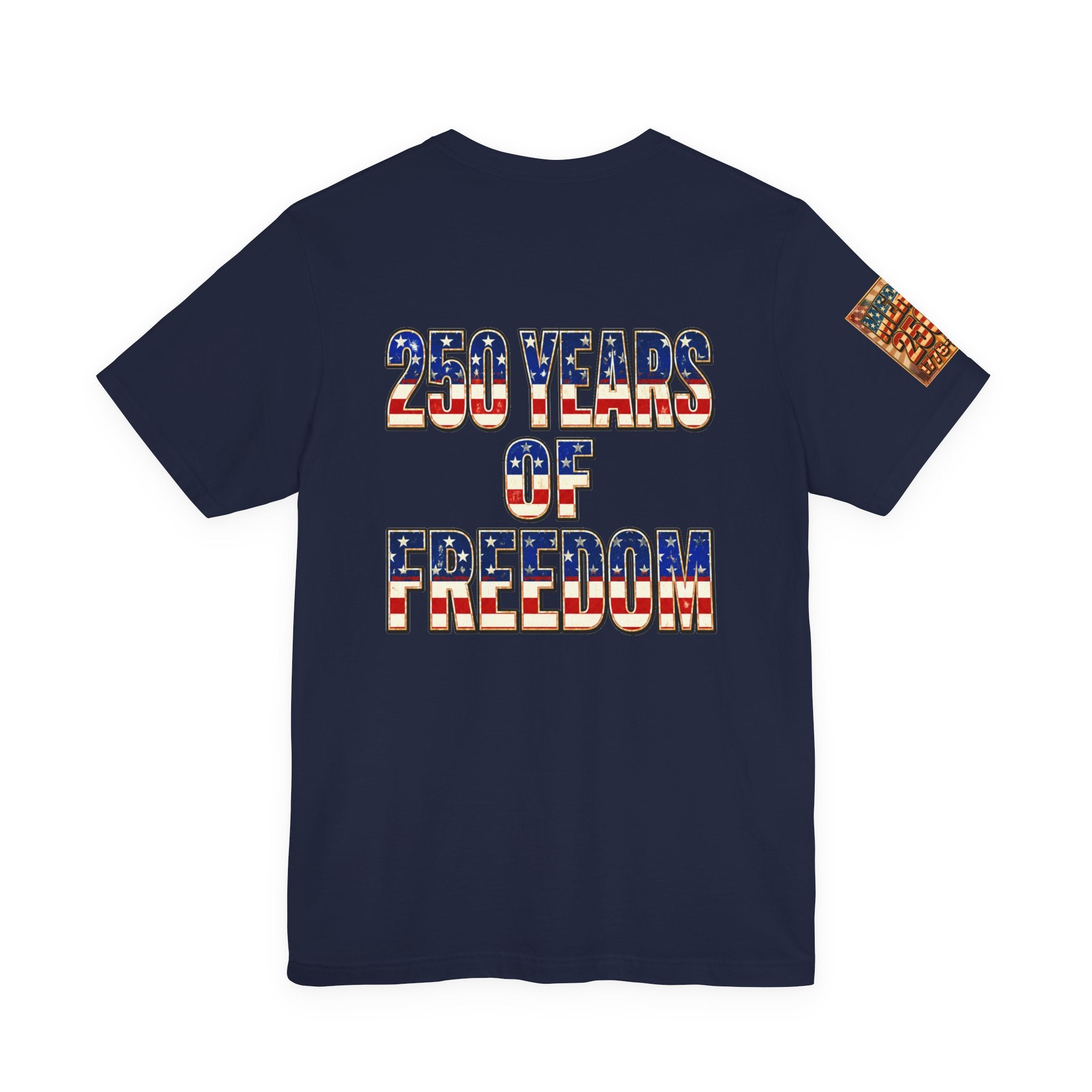 MERICAN DREAMZ REBELLION – MERICA 250!!!  Short Sleeve T‑Shirt – 250 Years of Freedom 1776-2026 Graphic Tee-#1