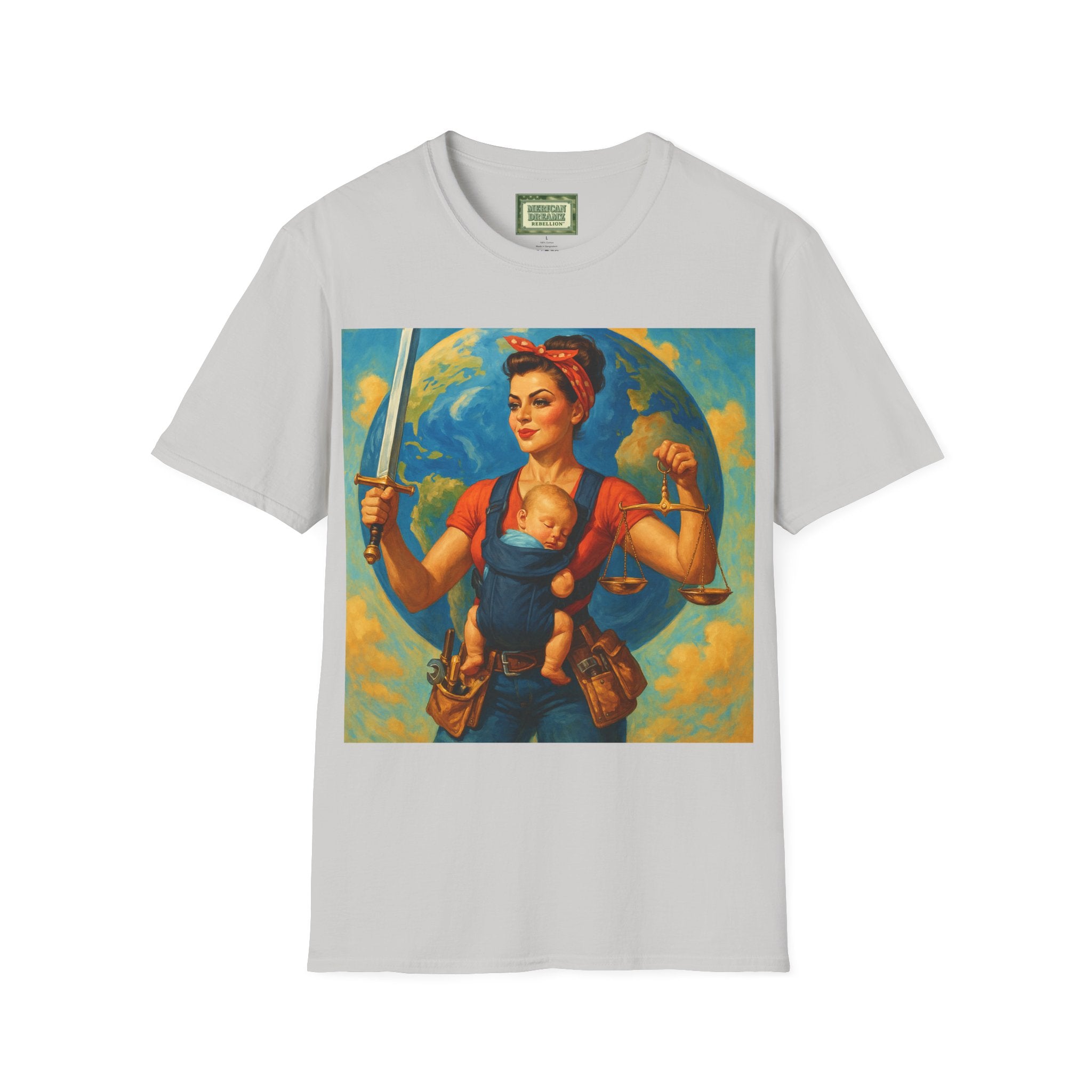 Super Momz T‑Shirt – Motherhood Super Hero Graphic Tee -3
