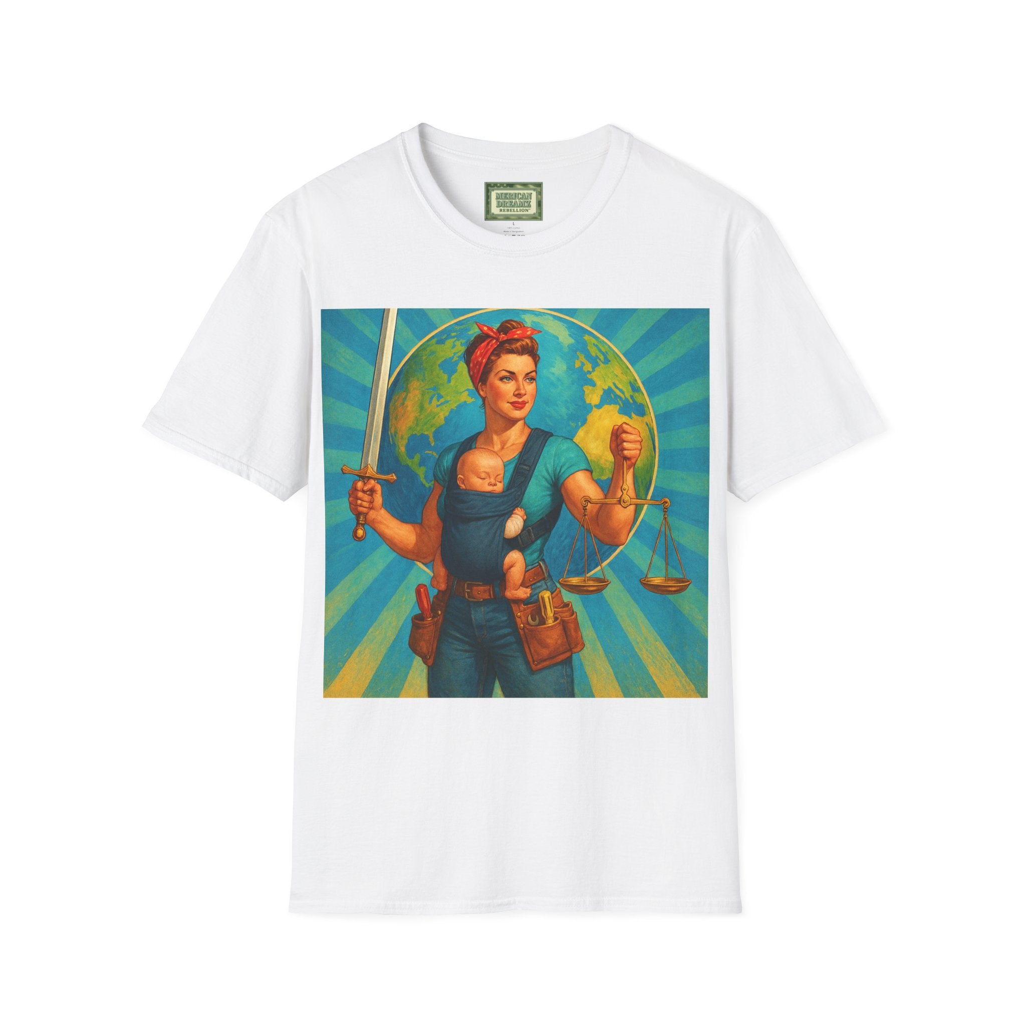 Super Momz T‑Shirt – Motherhood Super Hero Graphic Tee -16