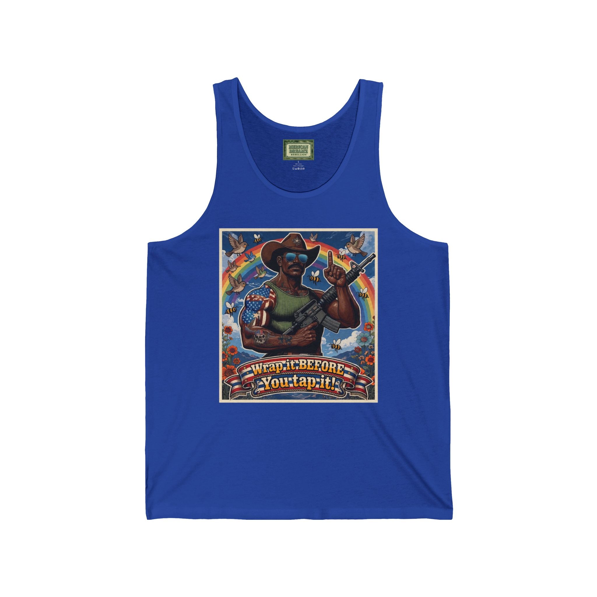MERICAN UNCLE - Graphic Tank Top - Dating Advice - 2