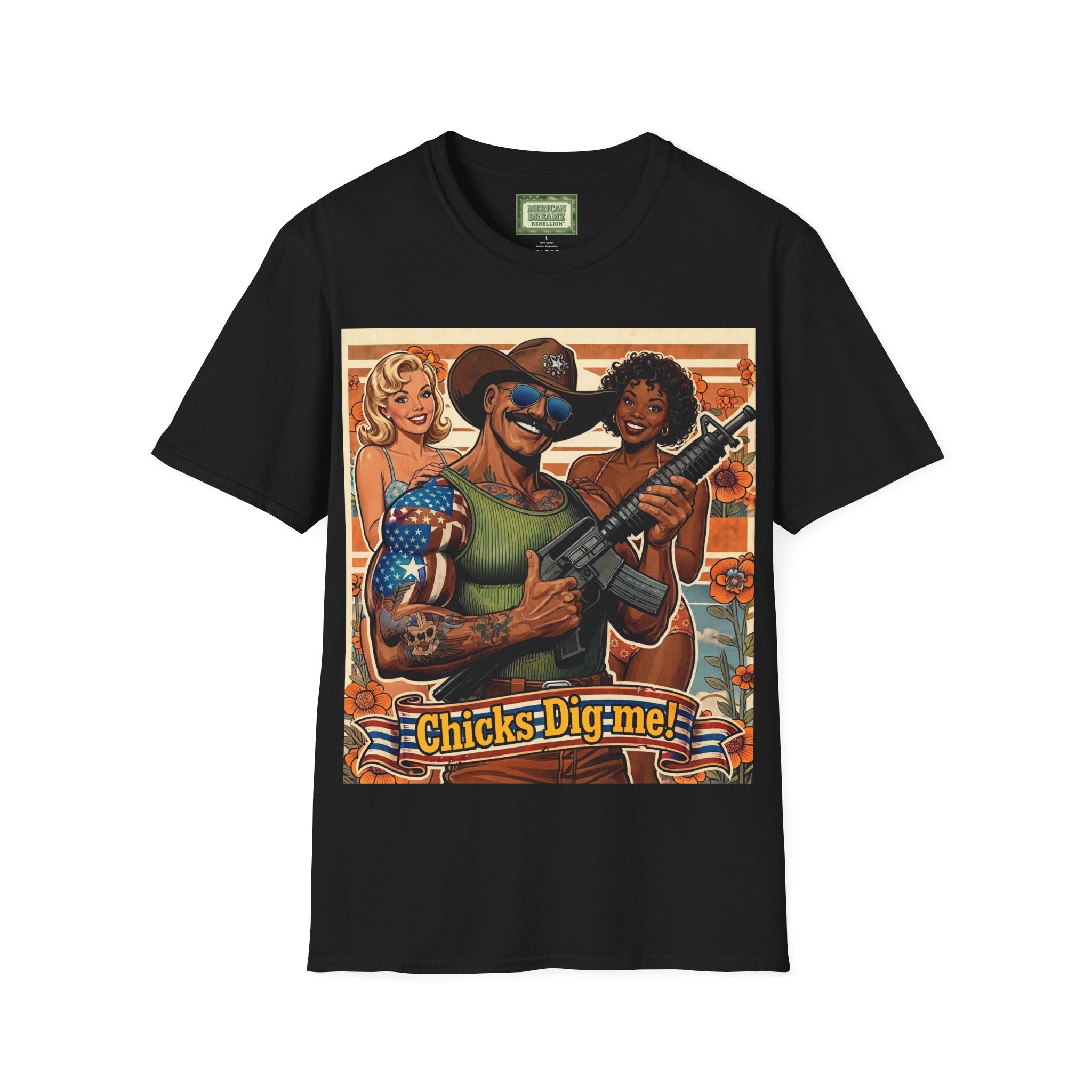 MERICAN UNCLE - Graphic T-Shirt - Ladies' Man - 5