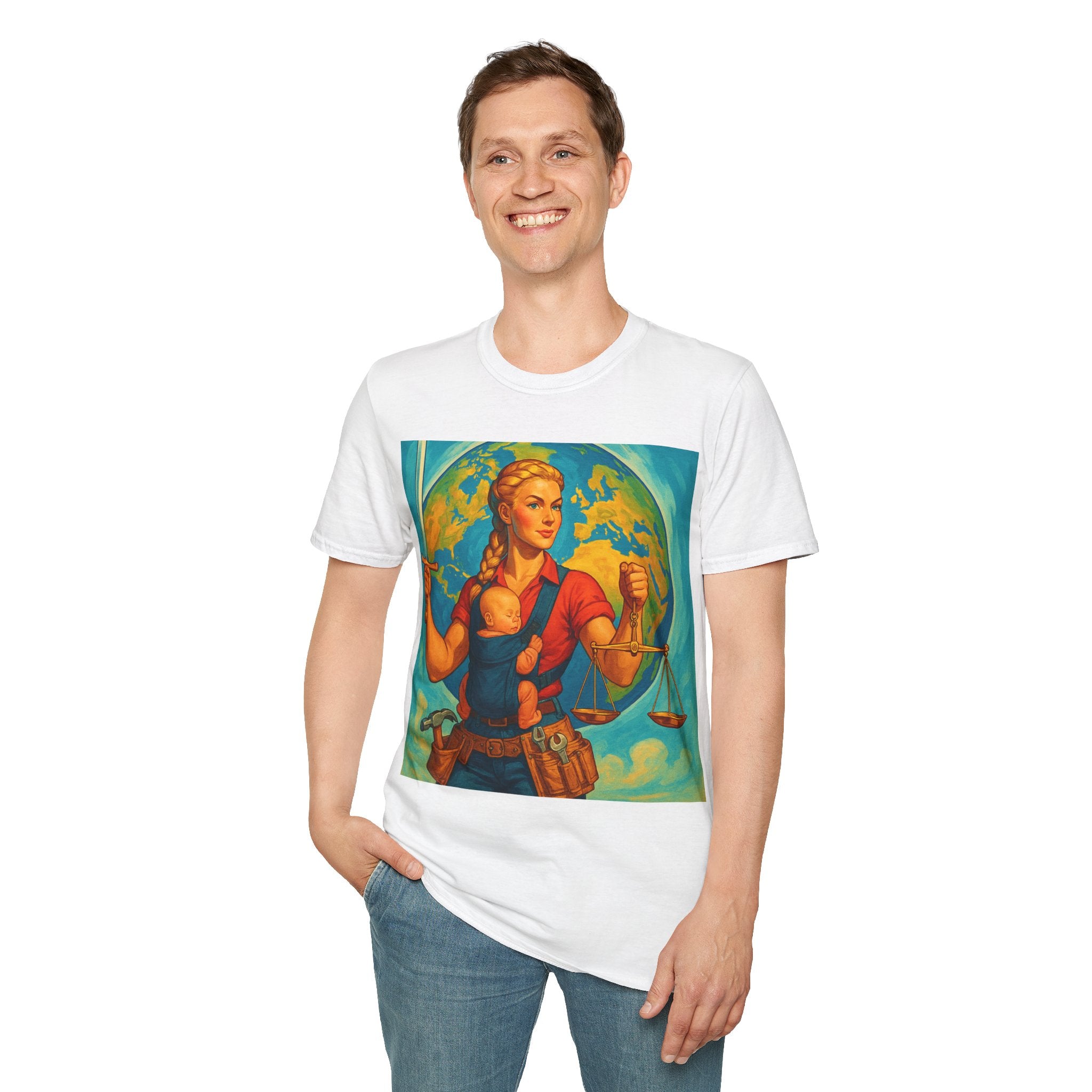 Super Momz T‑Shirt – Motherhood Super Hero Graphic Tee -9
