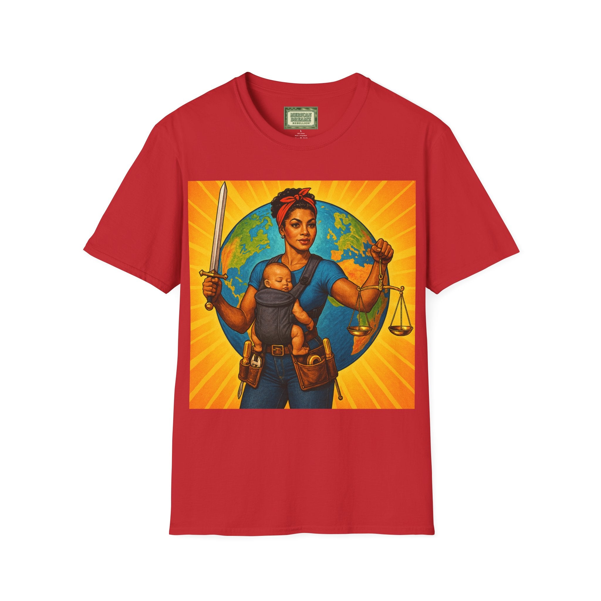 Super Momz T‑Shirt – Motherhood Super Hero Graphic Tee -1