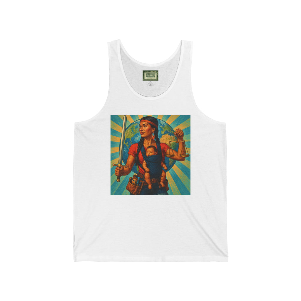 Super Momz Tank Top – Motherhood Superhero Graphic Tank -10