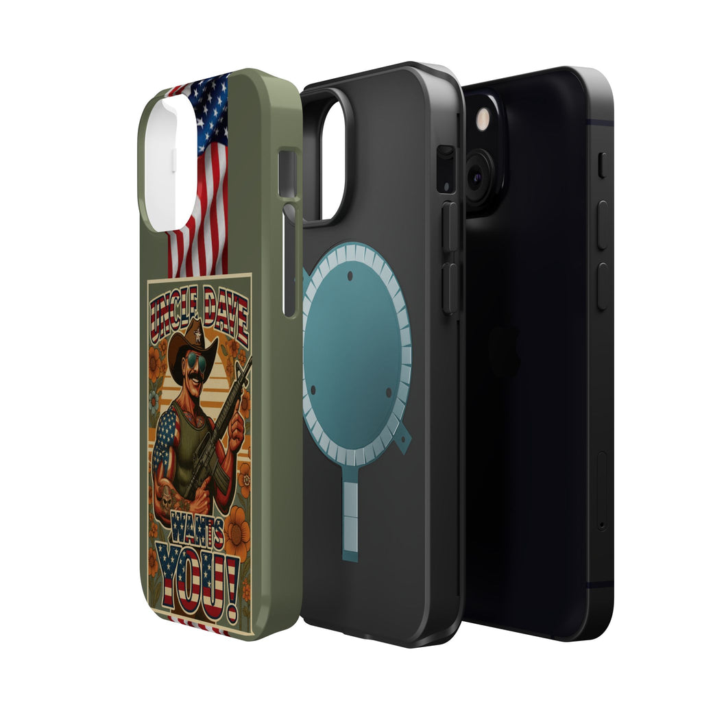 Uncle Dave Wants You! - Magnetic Impact‑Resistant Phone Case  iPhone 13-17 / Samsung S26  MagSafe Compatible