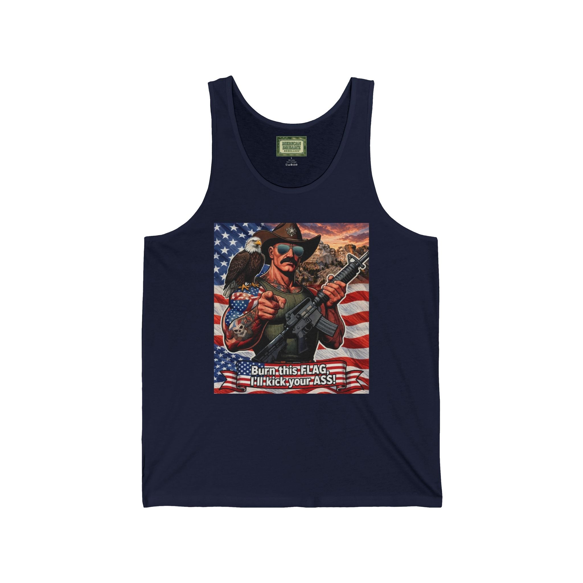 MERICAN UNCLE - Graphic Tank Top - MERICAN Pride - 1