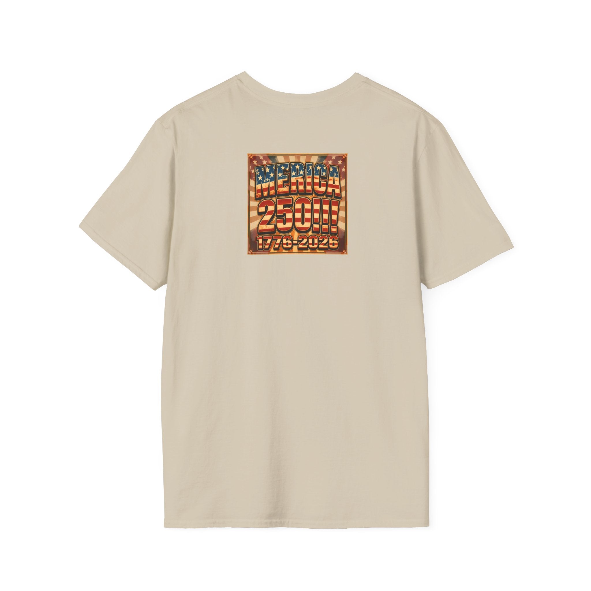 MERICAN DREAMZ REBELLION – MERICA 250!!!  Graphic T‑Shirt – 250 Years of Freedom 1776-2026 Graphic Tee-#3