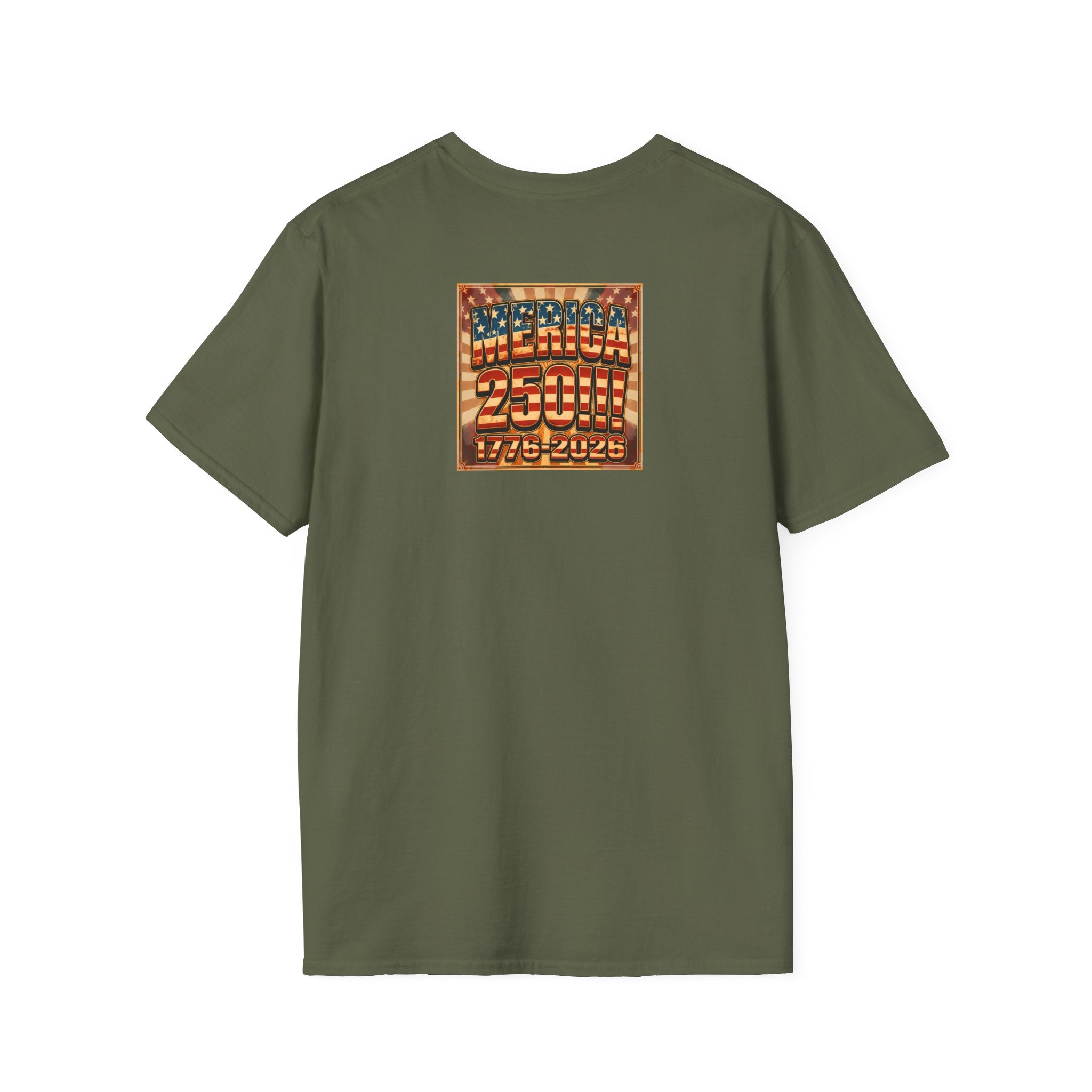 MERICAN DREAMZ REBELLION – MERICA 250!!!  Graphic T‑Shirt – 250 Years of Freedom 1776-2026 Graphic Tee-#2