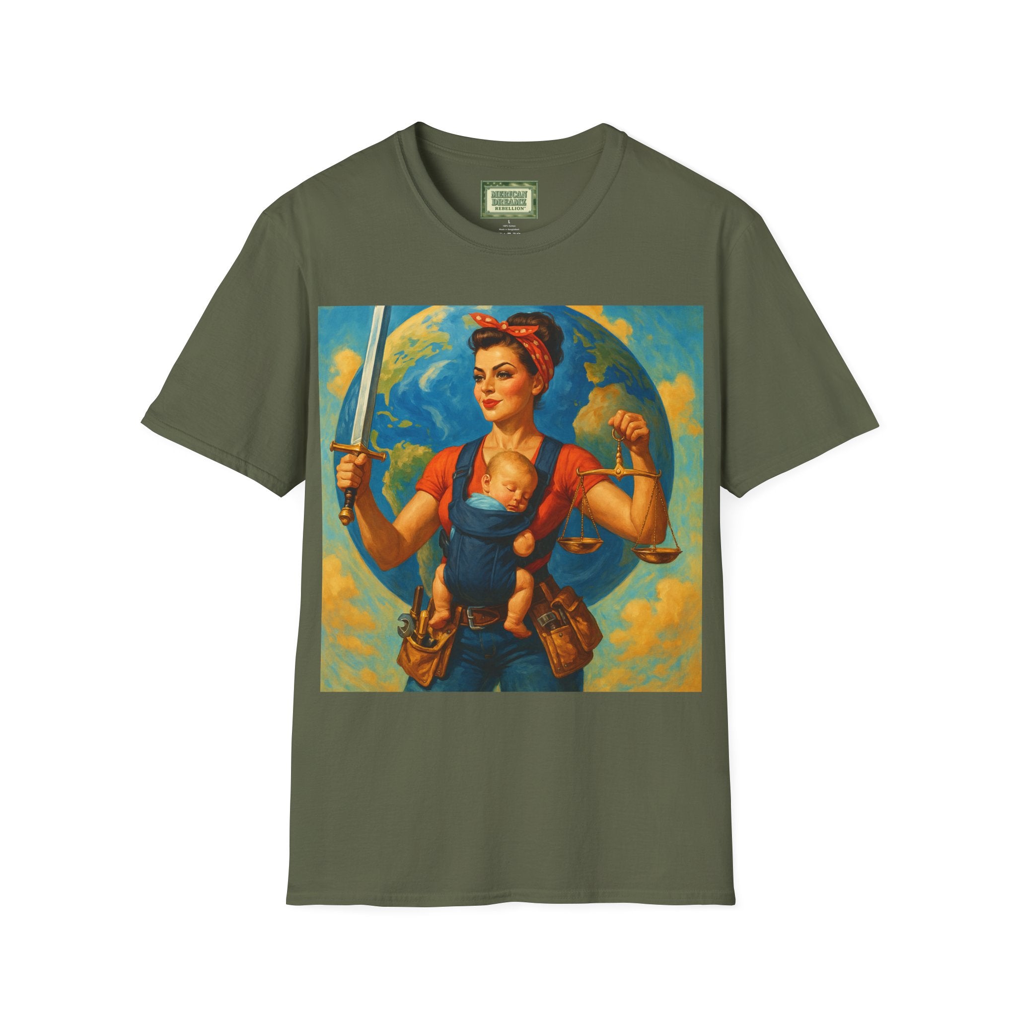 Super Momz T‑Shirt – Motherhood Super Hero Graphic Tee -3