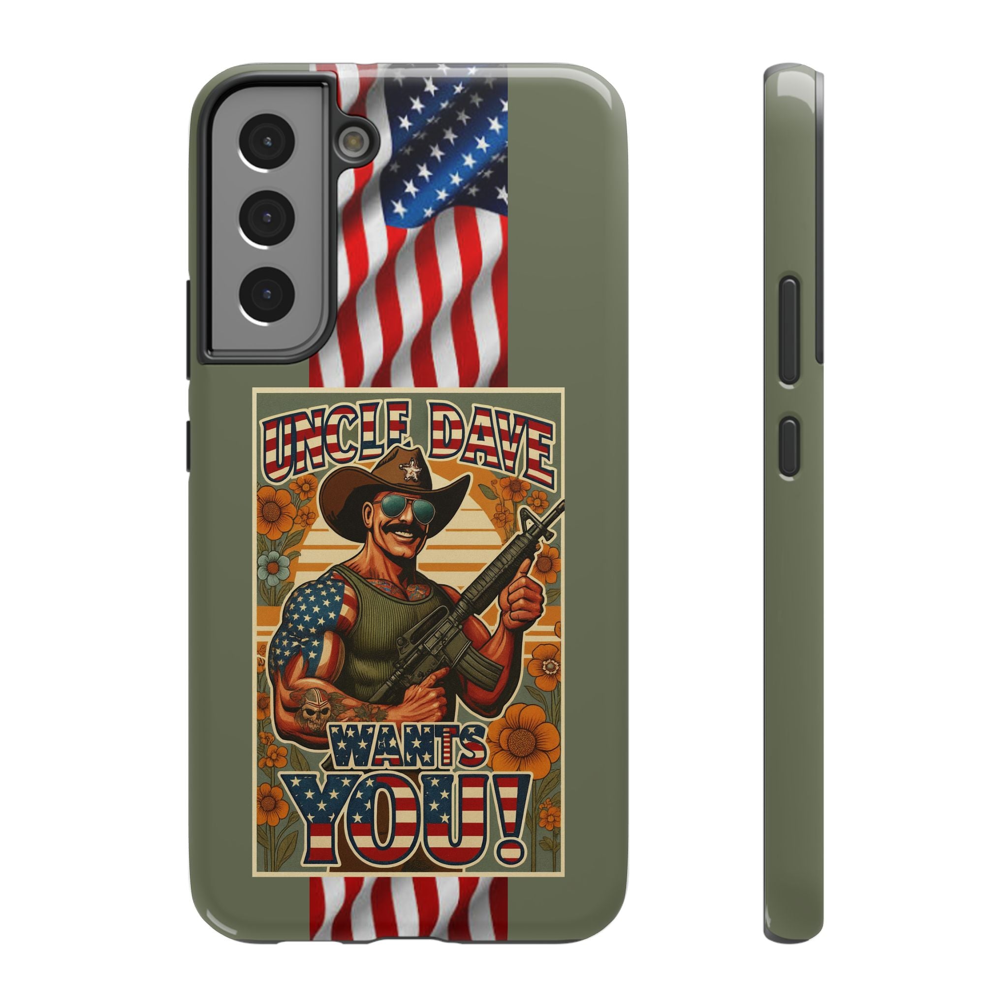 Uncle Dave Wants You! - Impact‑Resistant Phone Case   Samsung Galaxy Series S22 / S22+ / S22 Ultra - S25 / S25+ / S25 Ultra