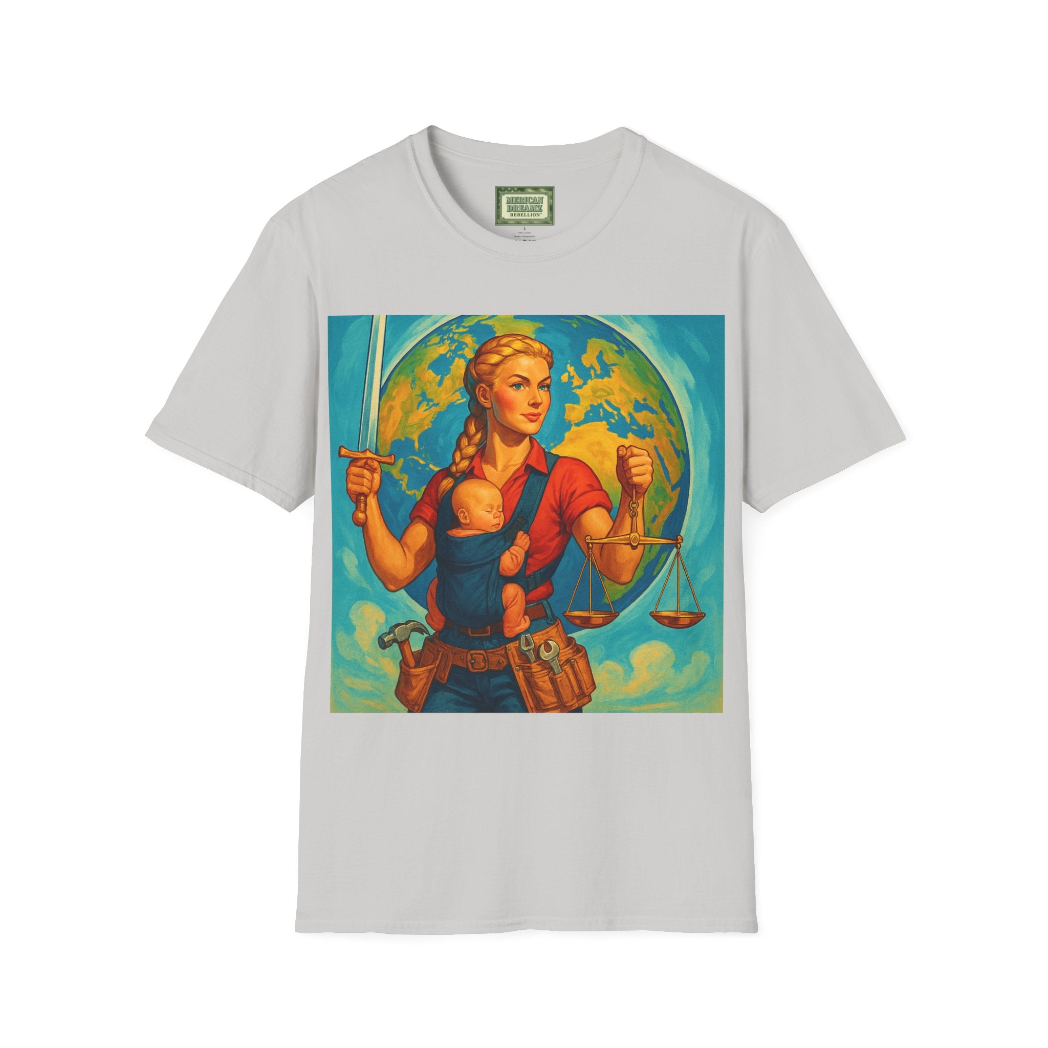 Super Momz T‑Shirt – Motherhood Super Hero Graphic Tee -9