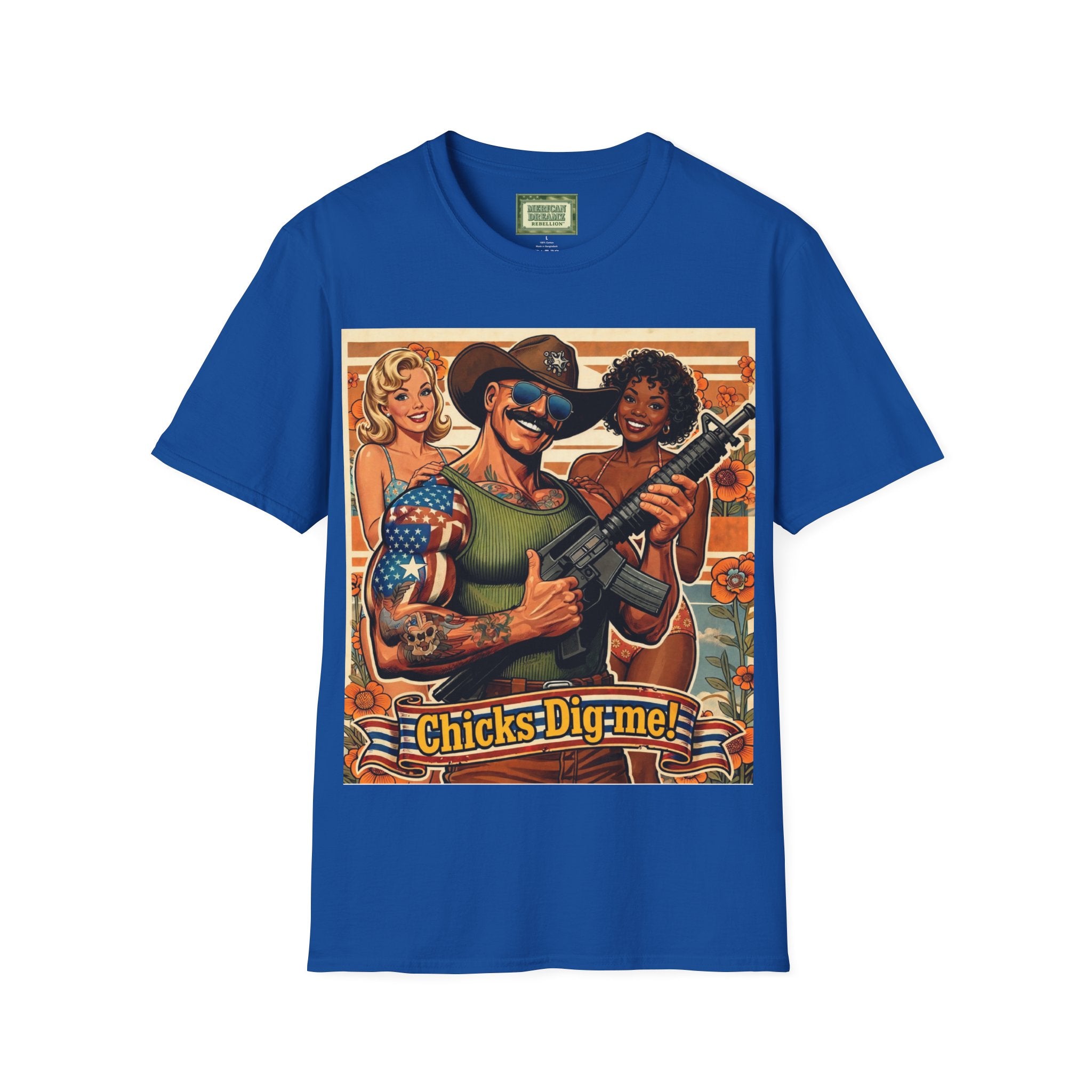 MERICAN UNCLE - Graphic T-Shirt - Lady's Man - 1