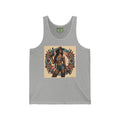 Pin-Up Tank Top — Vintage Americana Gun Flower Girl Graphic