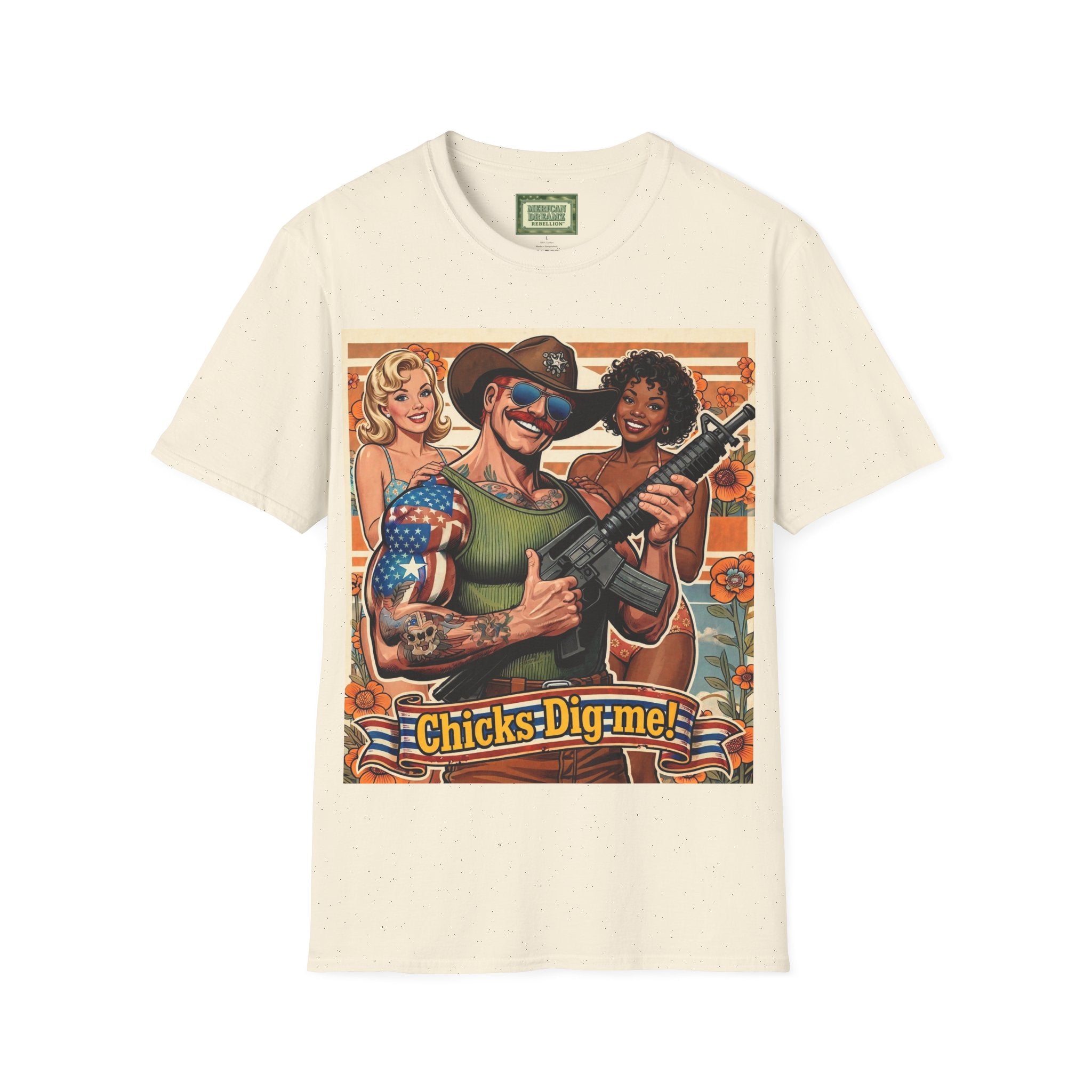 MERICAN UNCLE - Graphic T-Shirt - Ladies' Man - 4