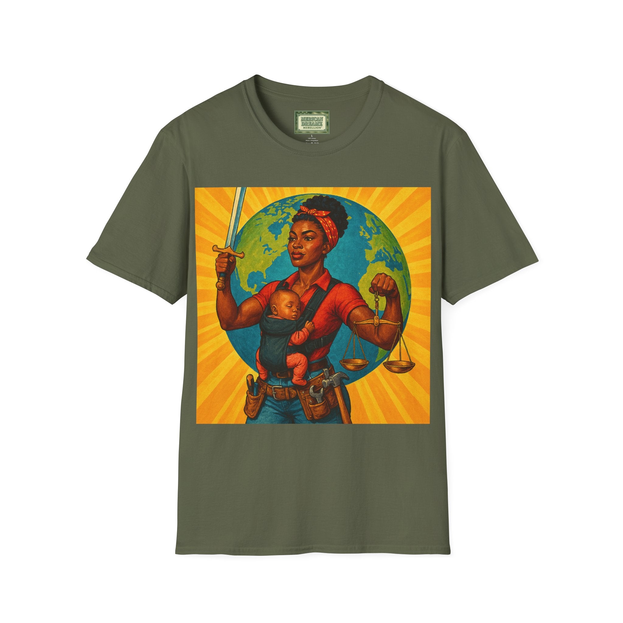 Super Momz T‑Shirt – Motherhood Super Hero Graphic Tee -4