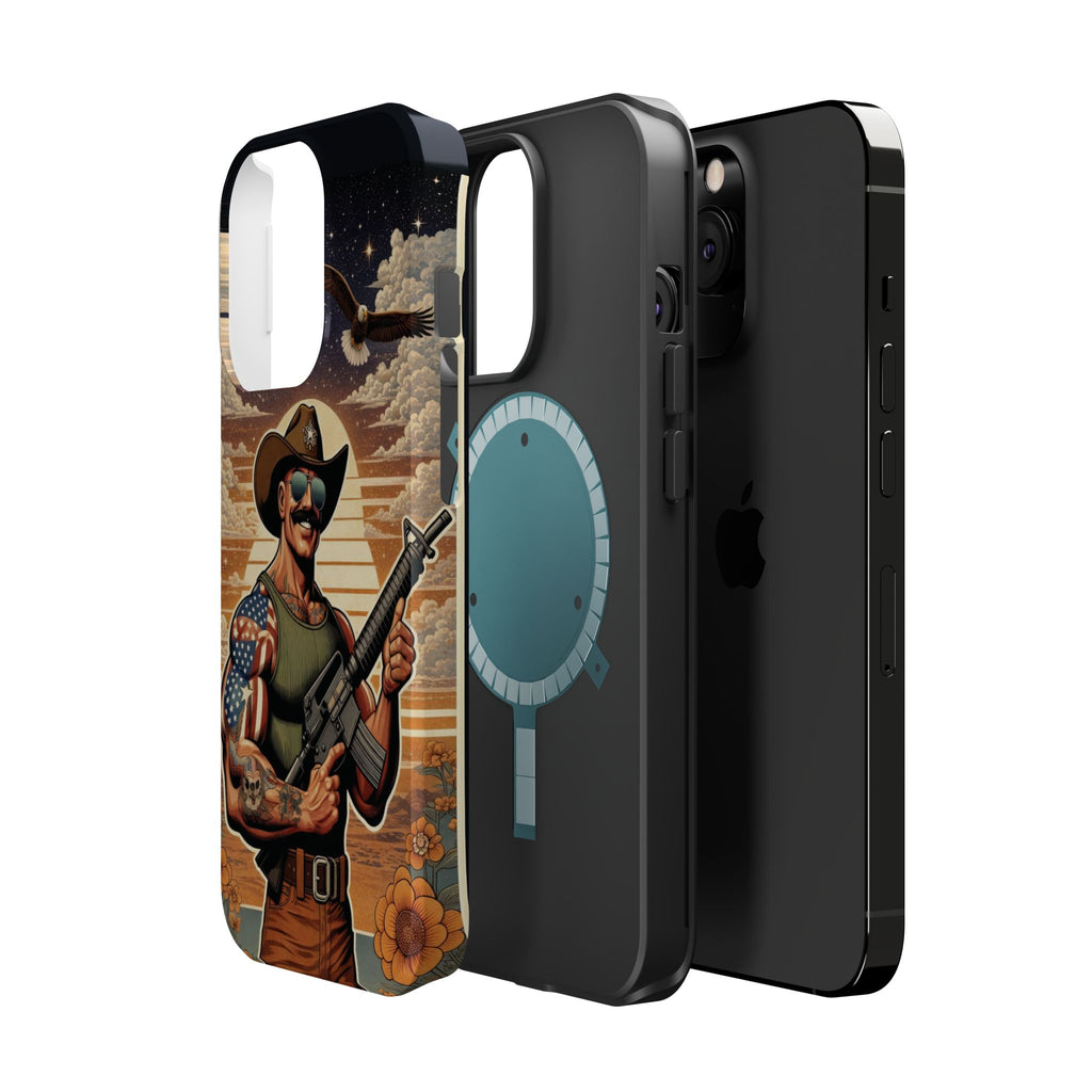 Uncle Dave AR-15 - Magnetic Impact‑Resistant Phone Case  iPhone 13-17 / Samsung S26  MagSafe Compatible