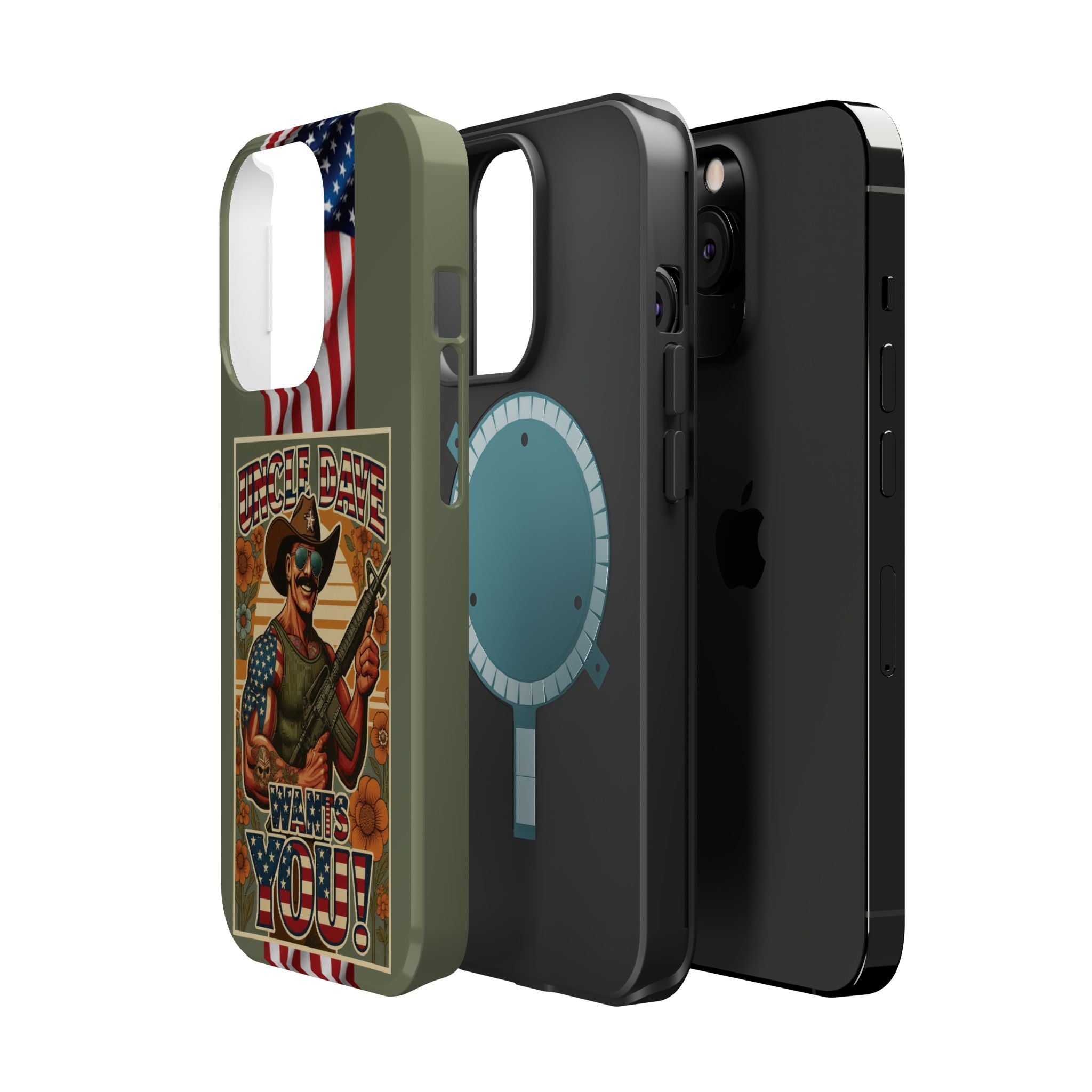 Uncle Dave Wants You! - Magnetic Impact‑Resistant Phone Case  iPhone 13-17 / Samsung S26  MagSafe Compatible