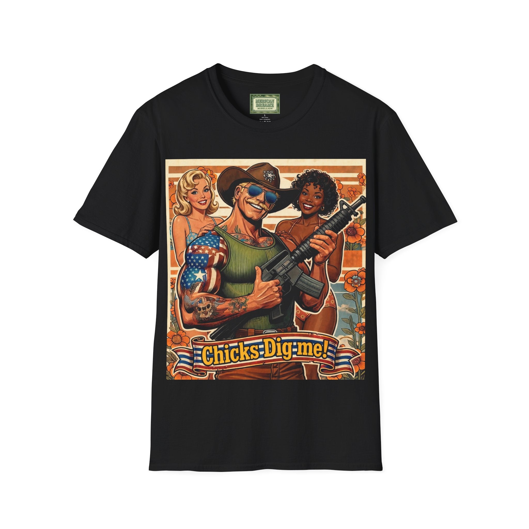 MERICAN UNCLE - Graphic T-Shirt - Lady's Man - 3