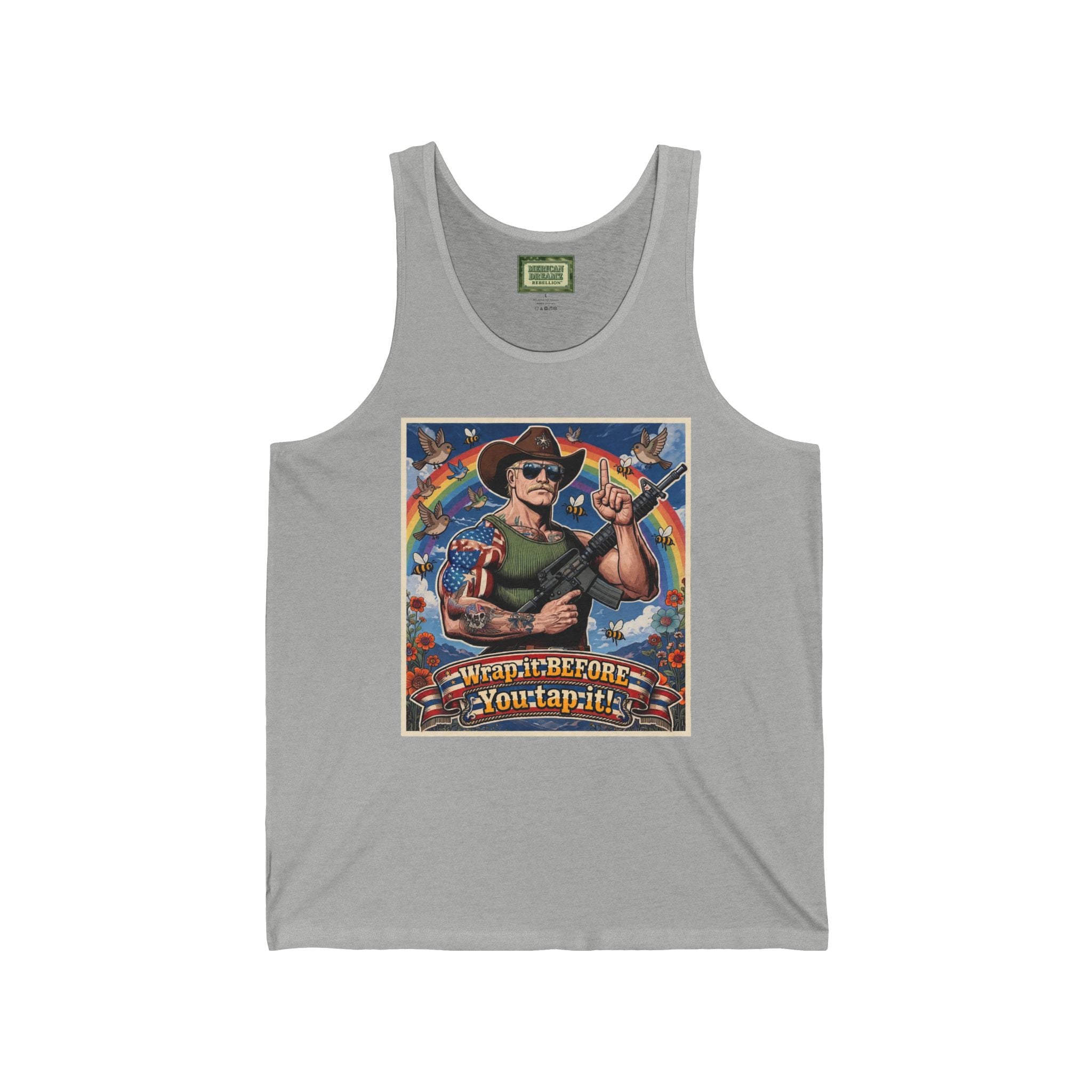 MERICAN UNCLE - Graphic Tank Top - Dating Advice - 3