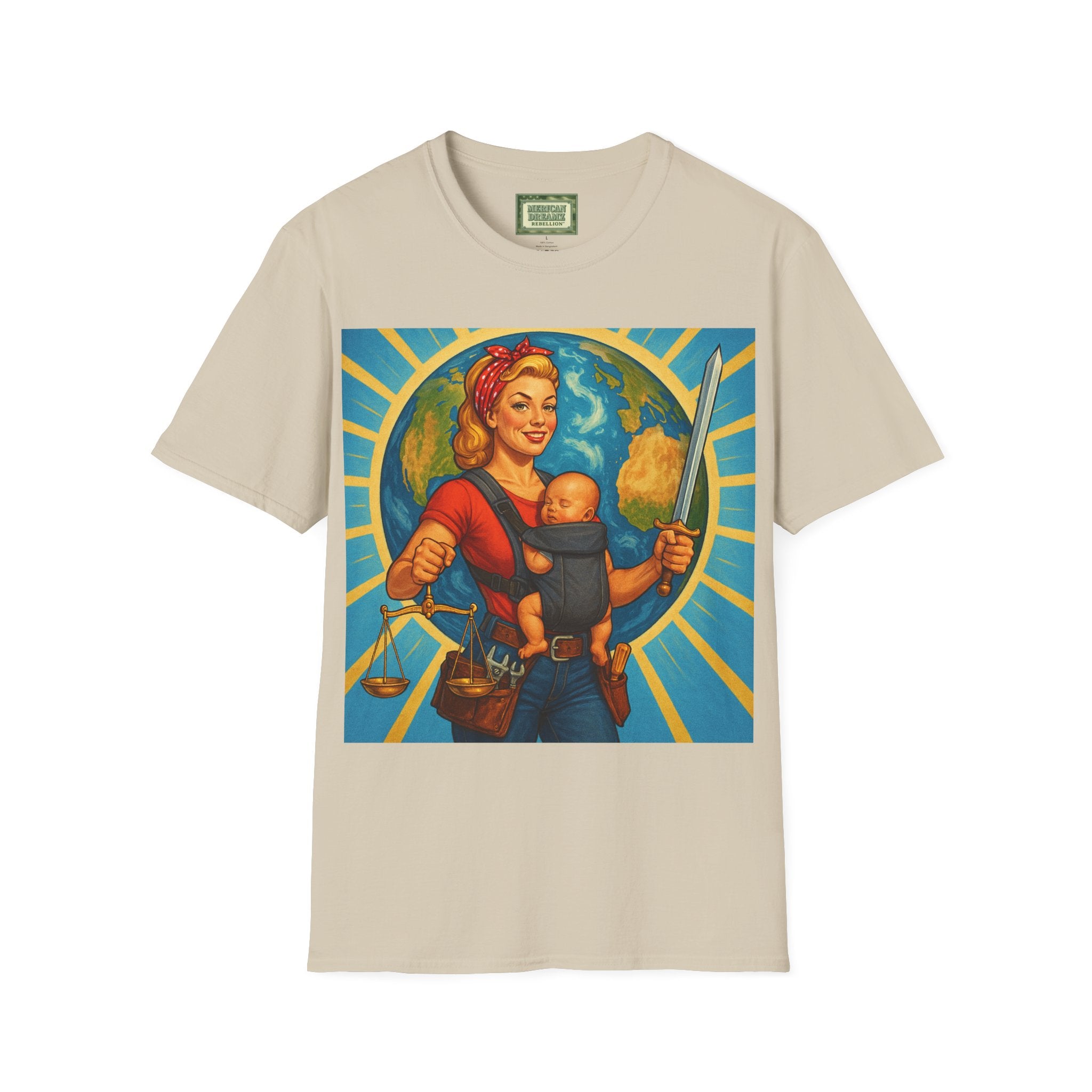 Super Momz T‑Shirt – Motherhood Super Hero Graphic Tee -7