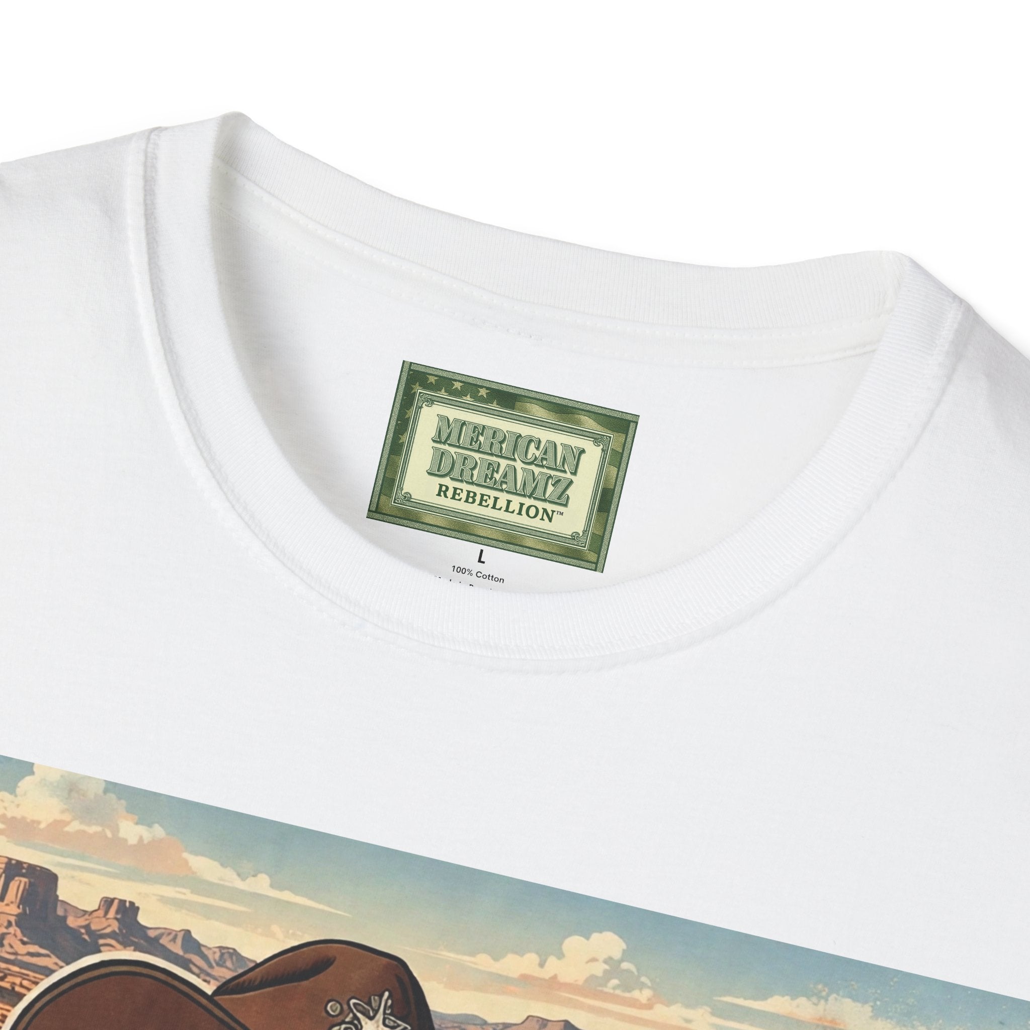 MERICAN UNCLE - Graphic T-Shirt - Mustache Rides - 4