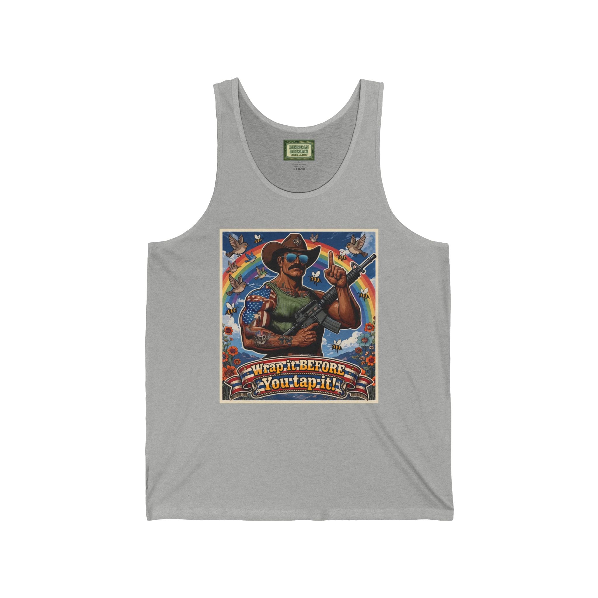 MERICAN UNCLE - Graphic Tank Top - Dating Advice - 5