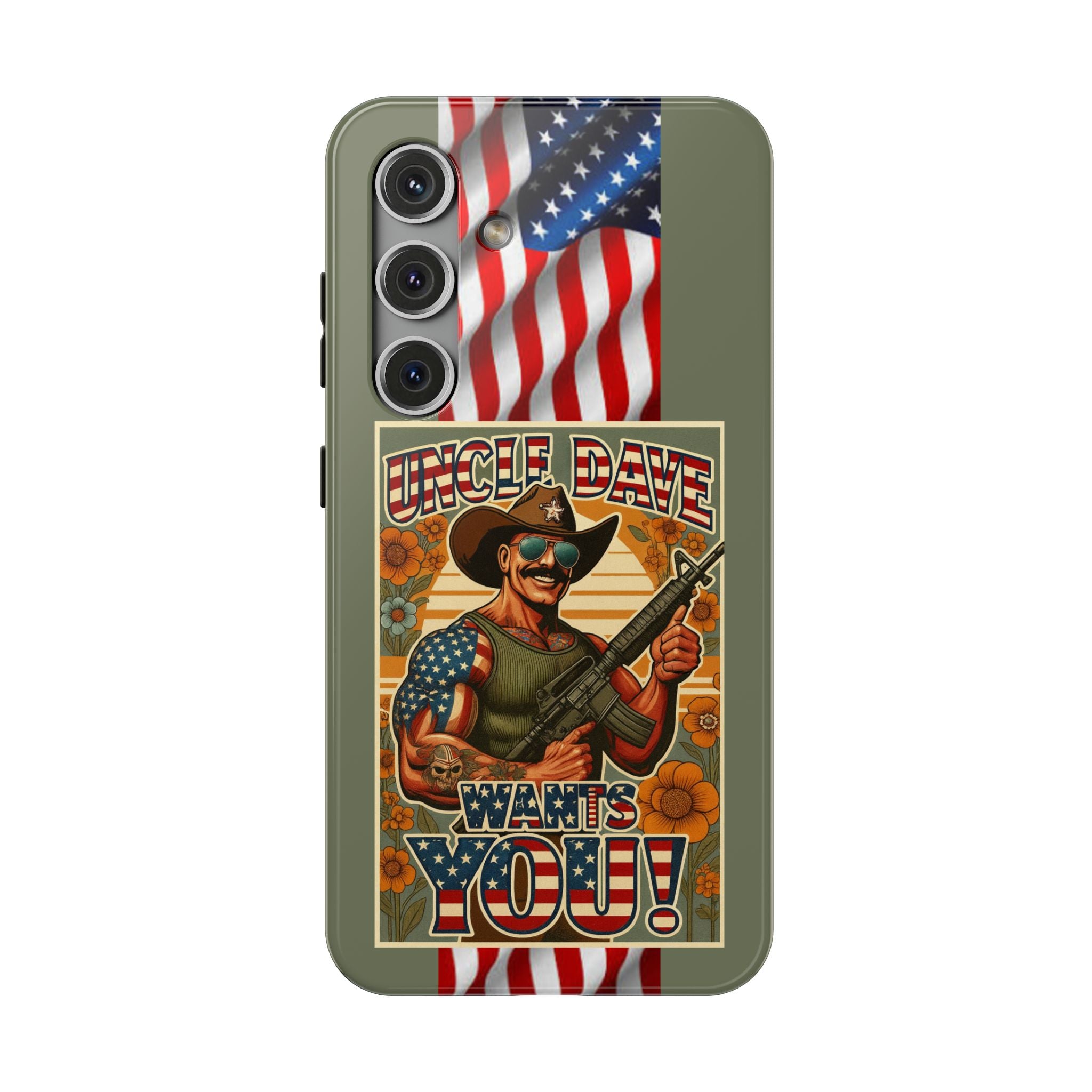 Uncle Dave Wants You! - Impact‑Resistant Phone Case   Samsung Galaxy Series S22 / S22+ / S22 Ultra - S25 / S25+ / S25 Ultra