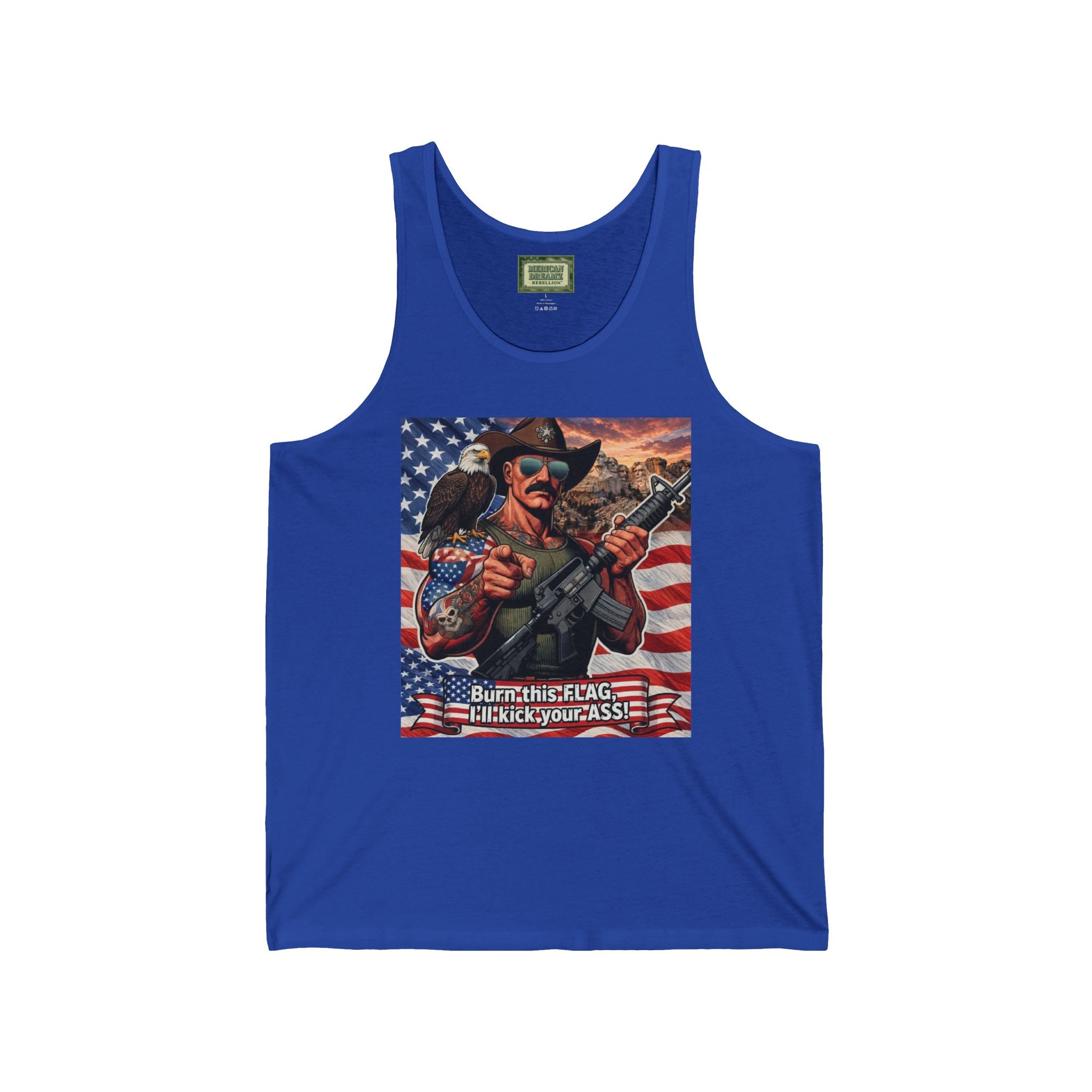 MERICAN UNCLE - Graphic Tank Top - MERICAN Pride - 1