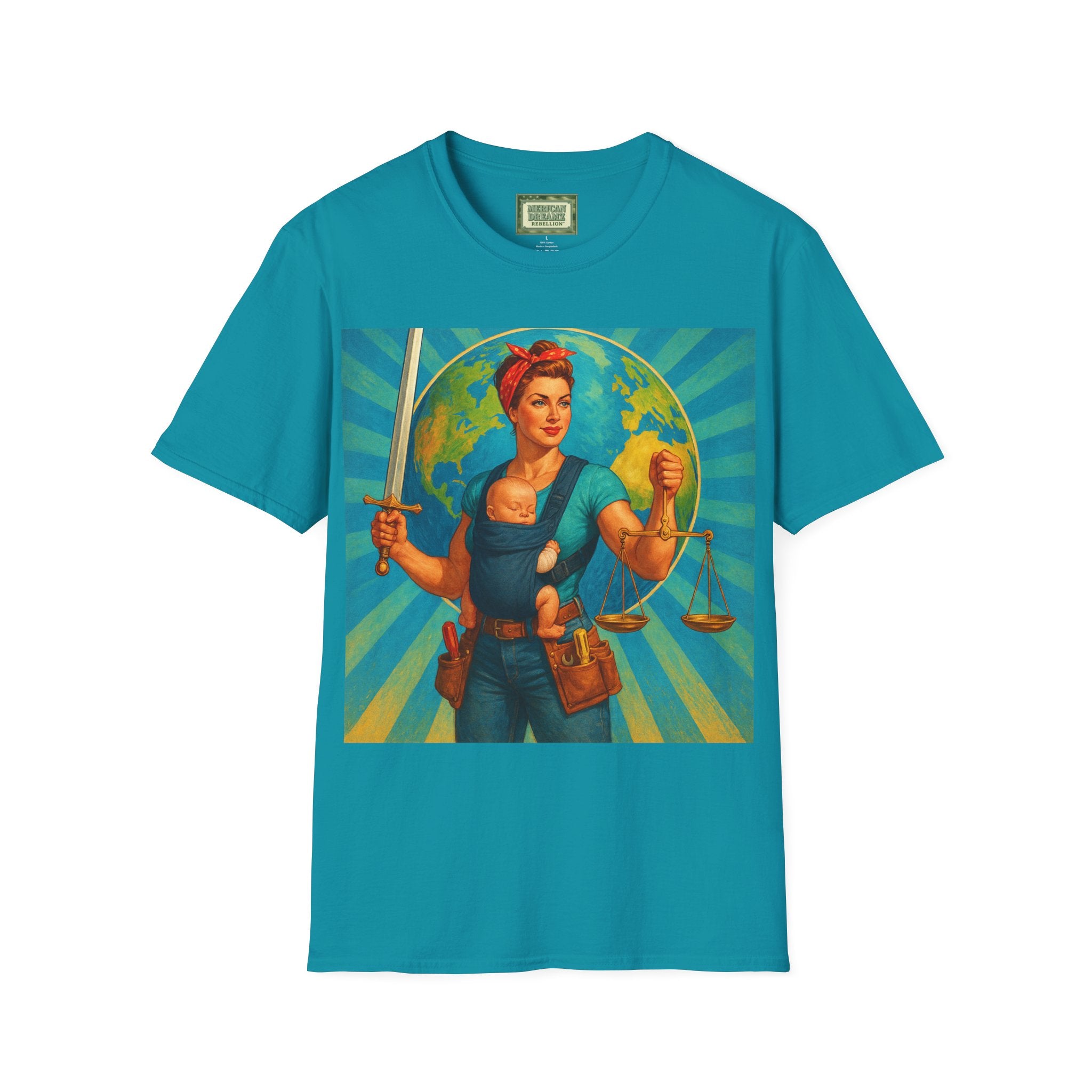 Super Momz T‑Shirt – Motherhood Super Hero Graphic Tee -16