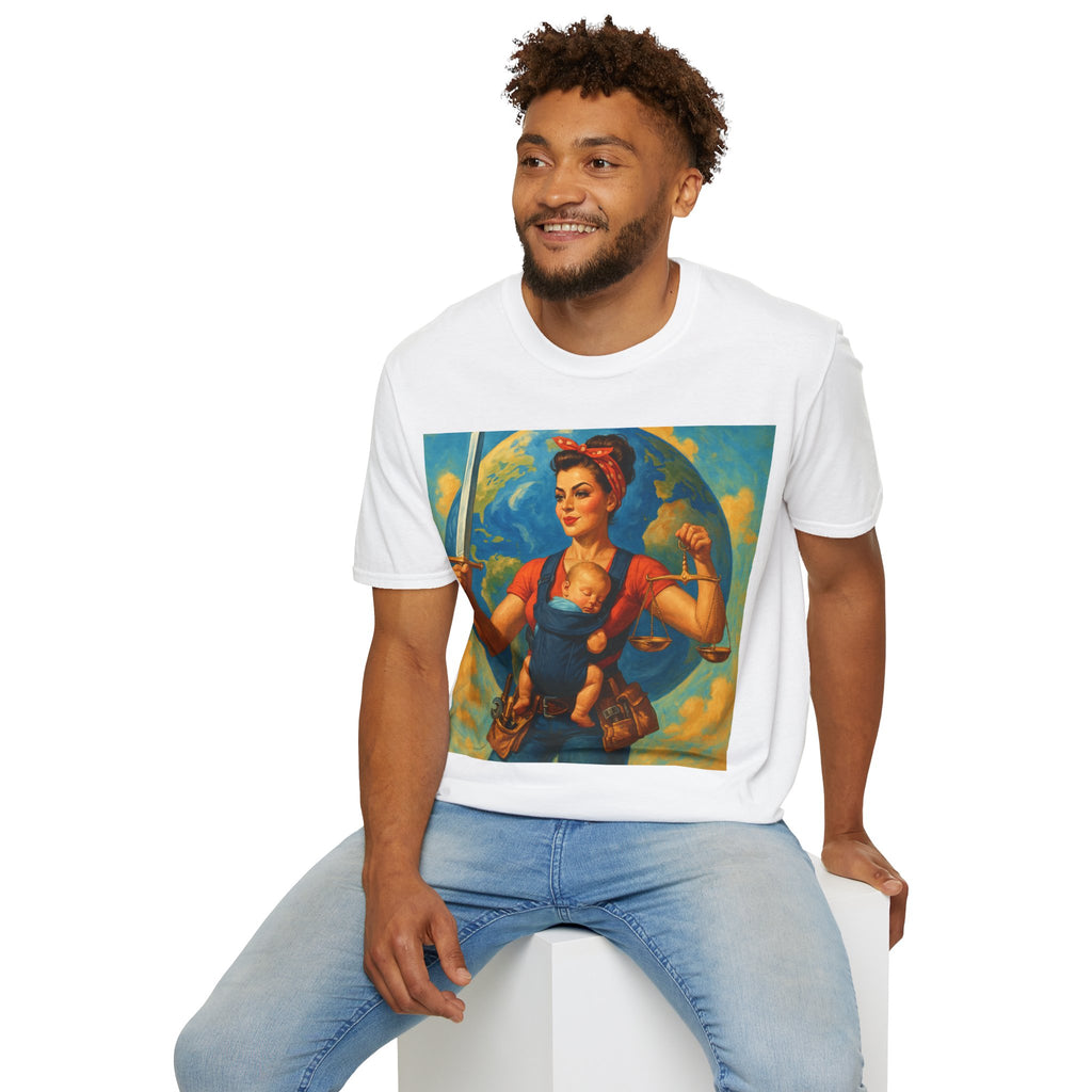 Super Momz T‑Shirt – Motherhood Super Hero Graphic Tee -3