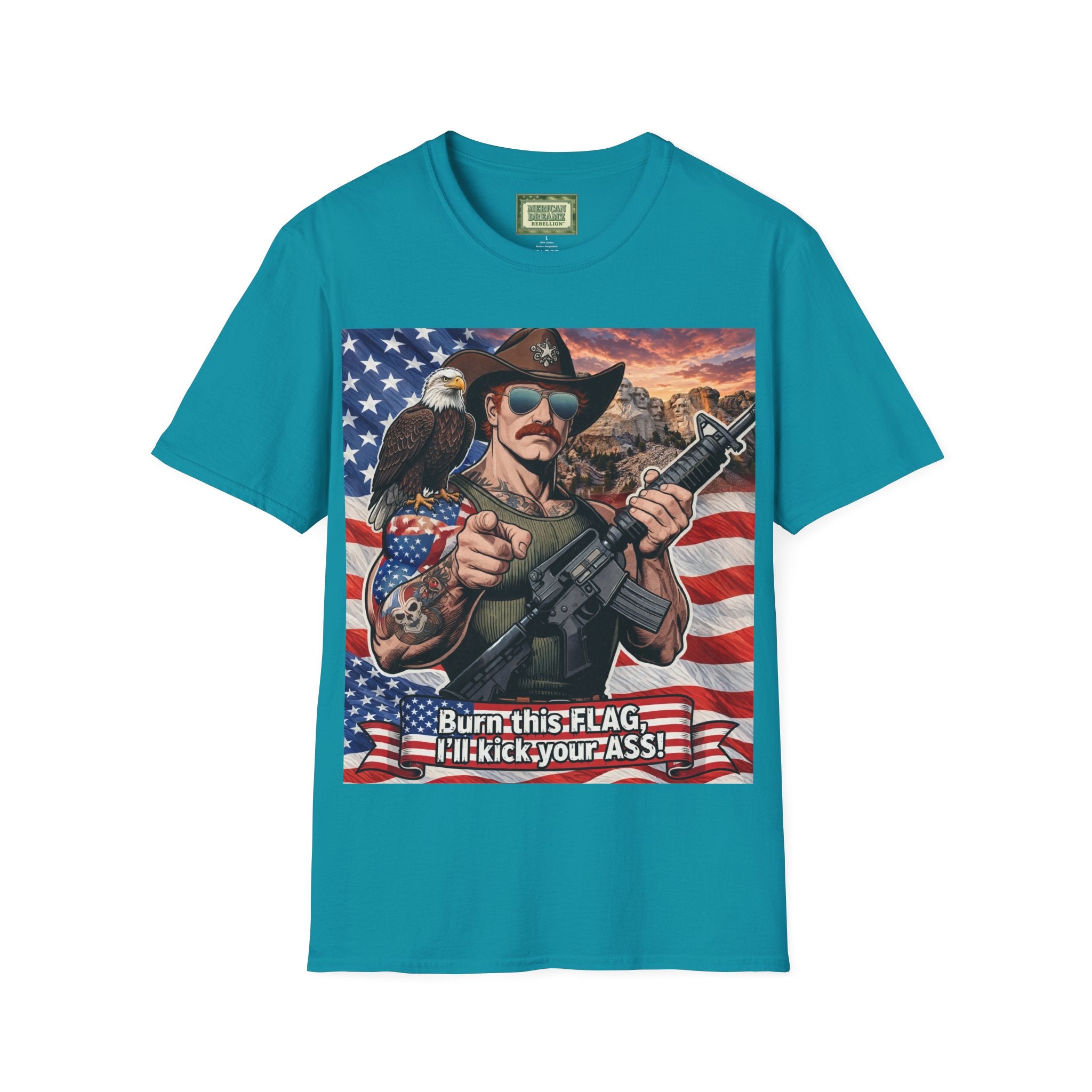 MERICAN UNCLE - Graphic T-Shirt - MERICAN Pride - 4