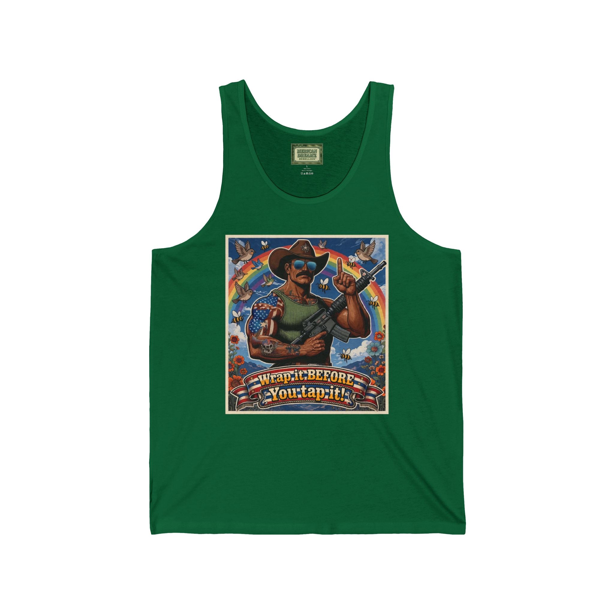 MERICAN UNCLE - Graphic Tank Top - Dating Advice - 5
