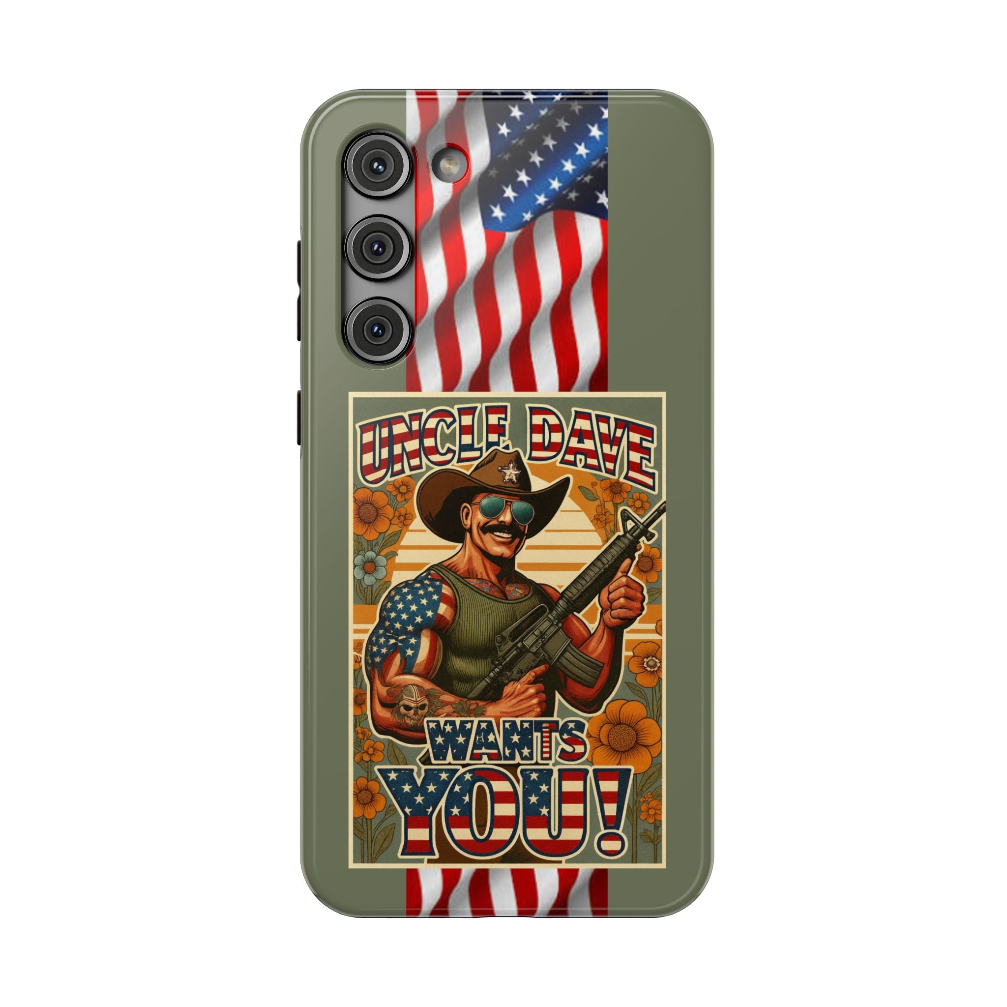 Uncle Dave Wants You! - Impact‑Resistant Phone Case   Samsung Galaxy Series S22 / S22+ / S22 Ultra - S25 / S25+ / S25 Ultra