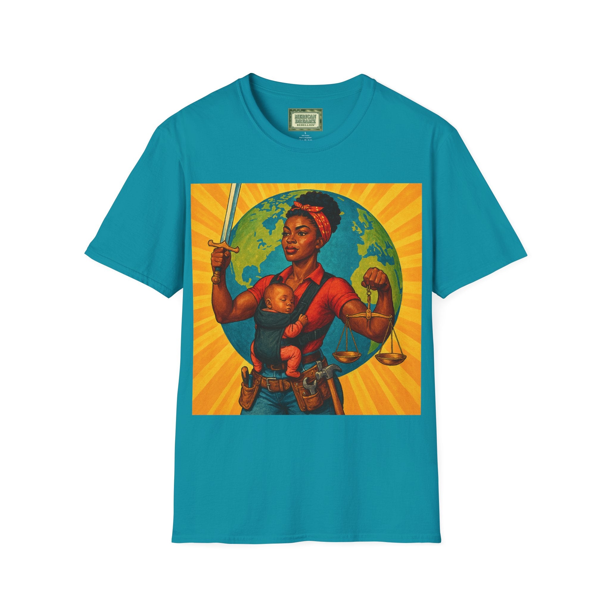 Super Momz T‑Shirt – Motherhood Super Hero Graphic Tee -4