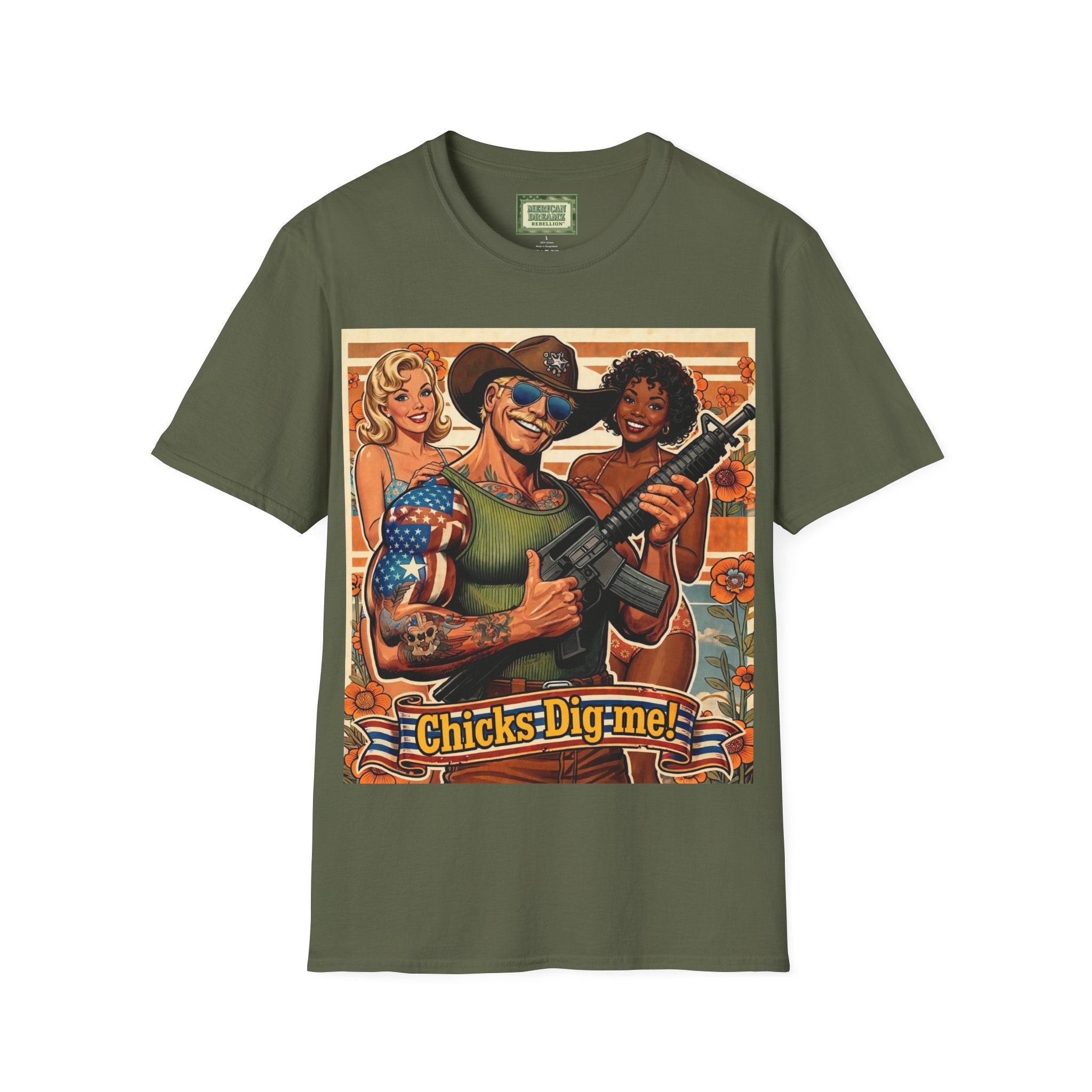 MERICAN UNCLE - Graphic T-Shirt - Ladies' Man - 3