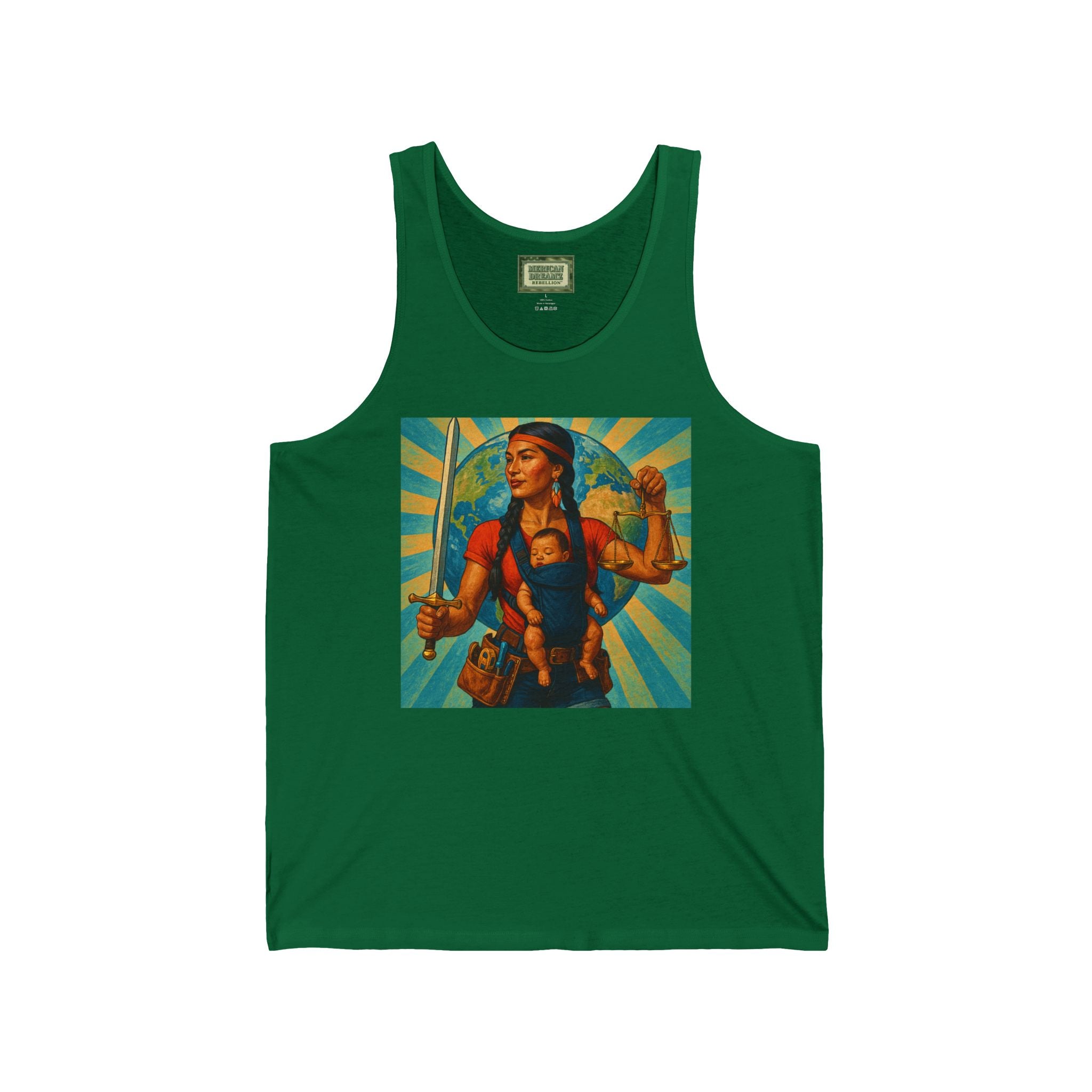 Super Momz Tank Top – Motherhood Superhero Graphic Tank -10