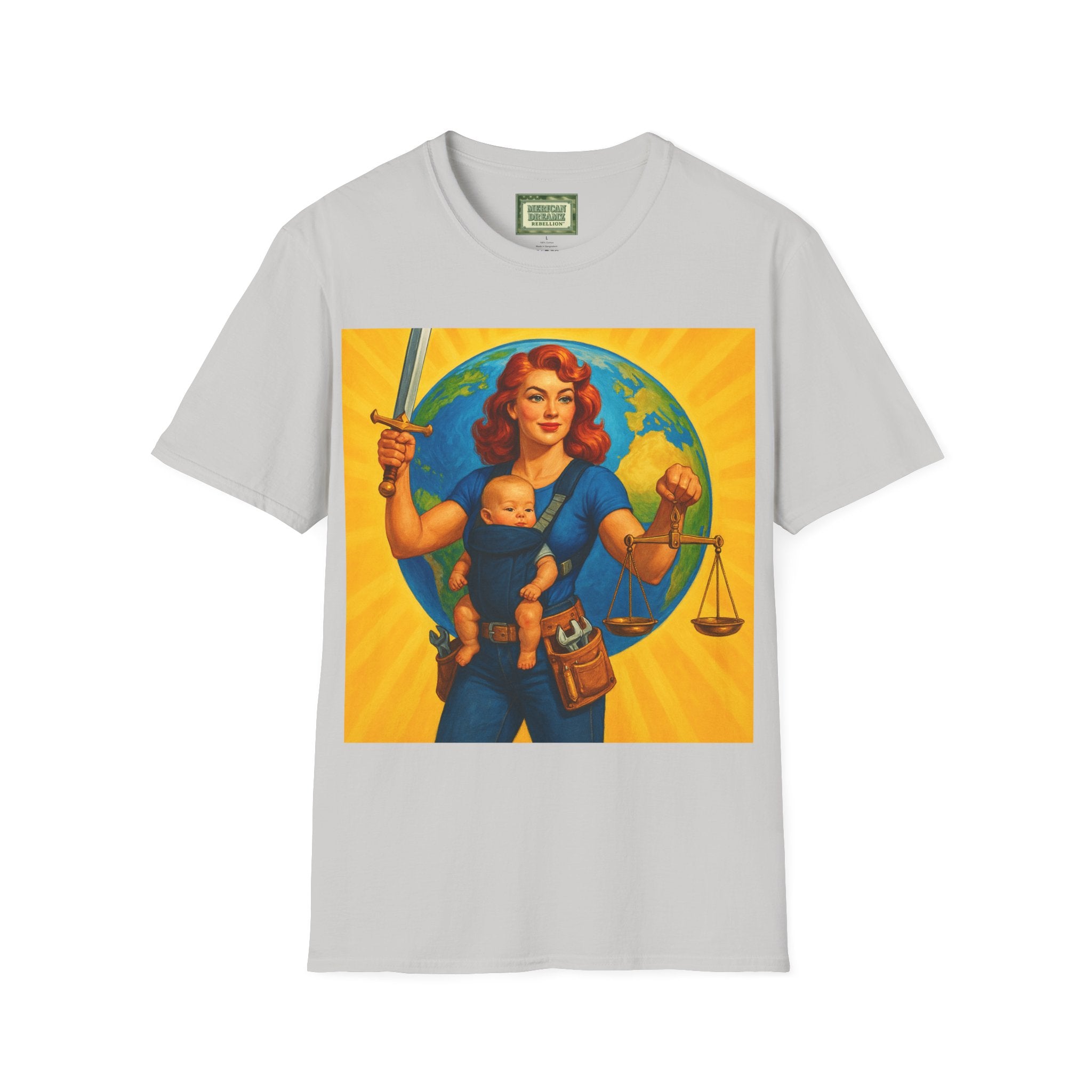 Super Momz T‑Shirt – Motherhood Super Hero Graphic Tee -2