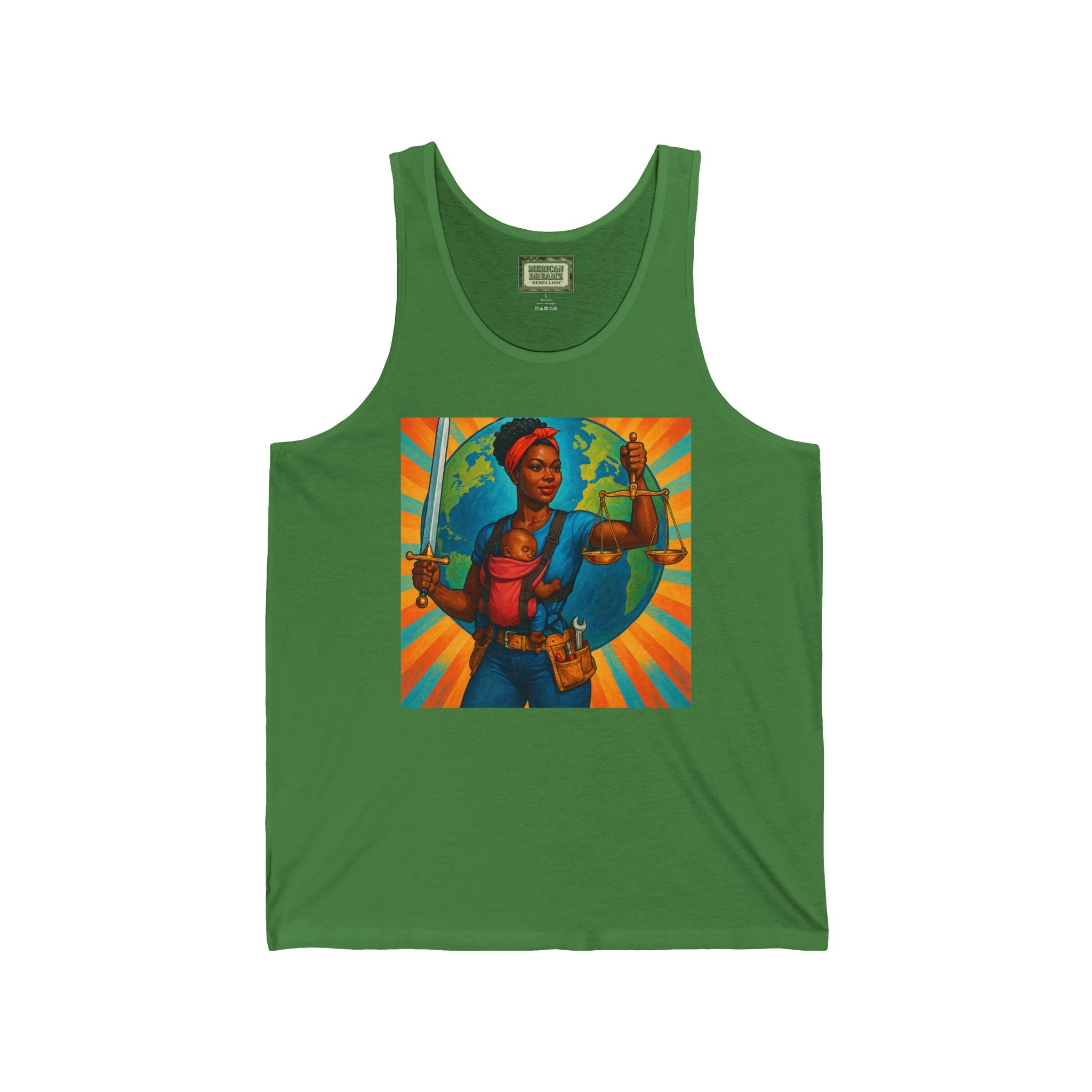 Super Momz Tank Top – Motherhood Superhero Graphic Tank -12
